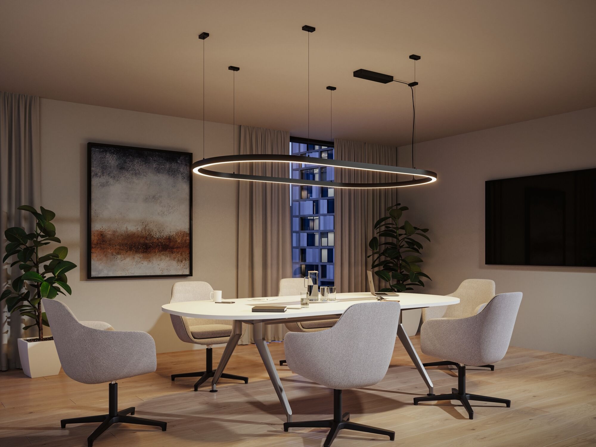 Paulmann Schienensystem-Leuchten »Linion Lichtkanal 90 ° 2x750lm 3000K« LED-Modul 1 Stk. Warmweiß