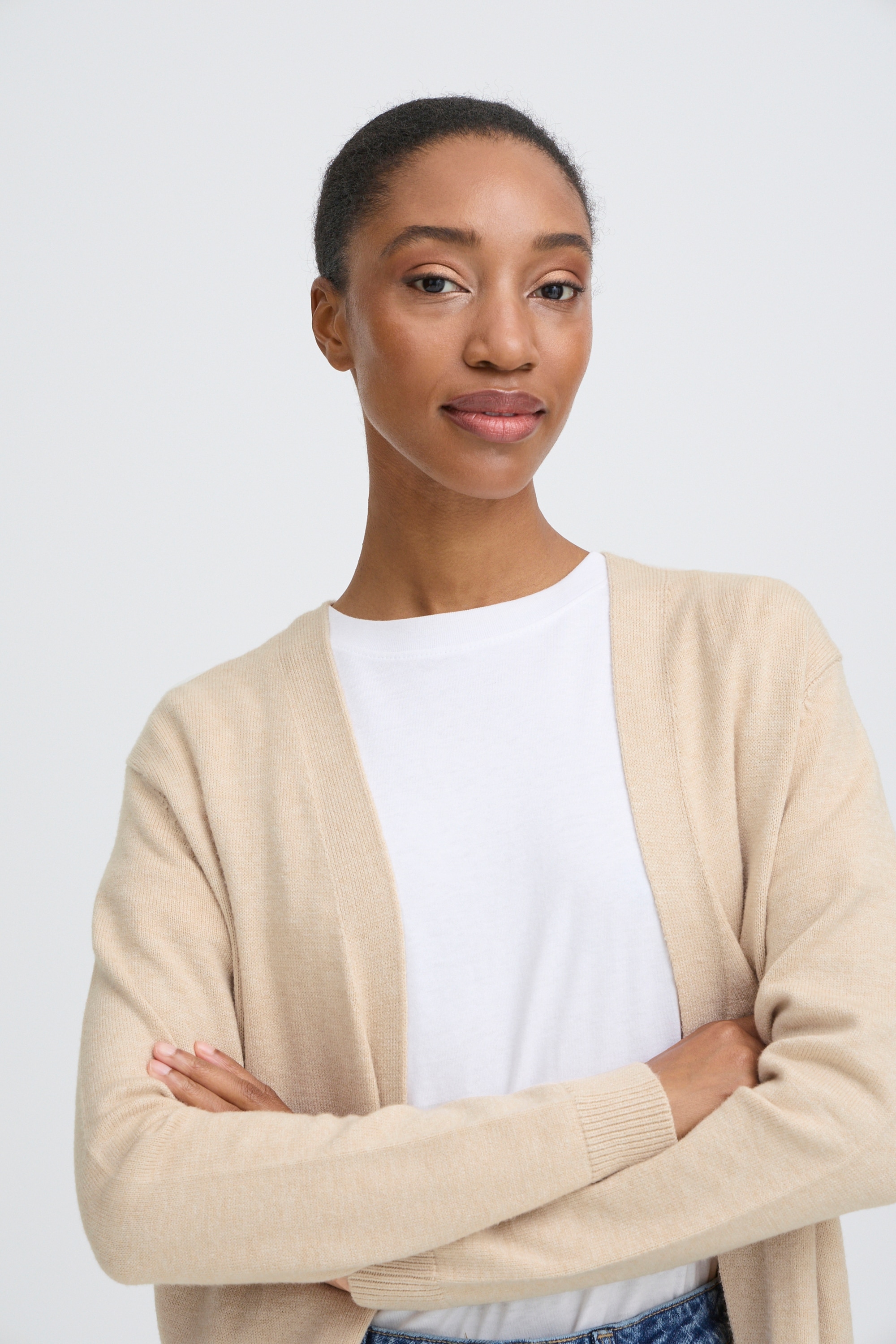 b.young Strickjacke »Damen Langarm BYNONINA«
