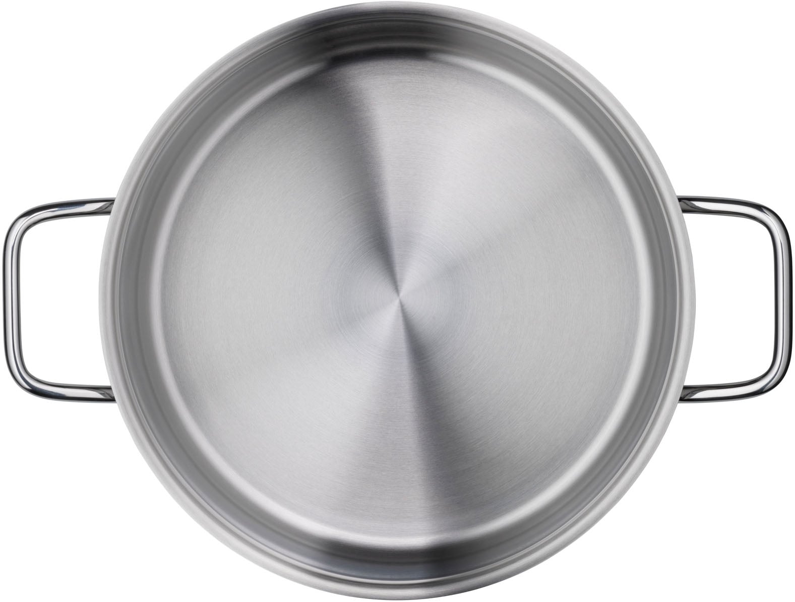 Silit Bratentopf »Extra Cook, mit Glasdeckel«, Edelstahl 18/10, (2 tlg.), SiliTherm Universalboden, induktionsgeeignet, spülmaschinengeeignet