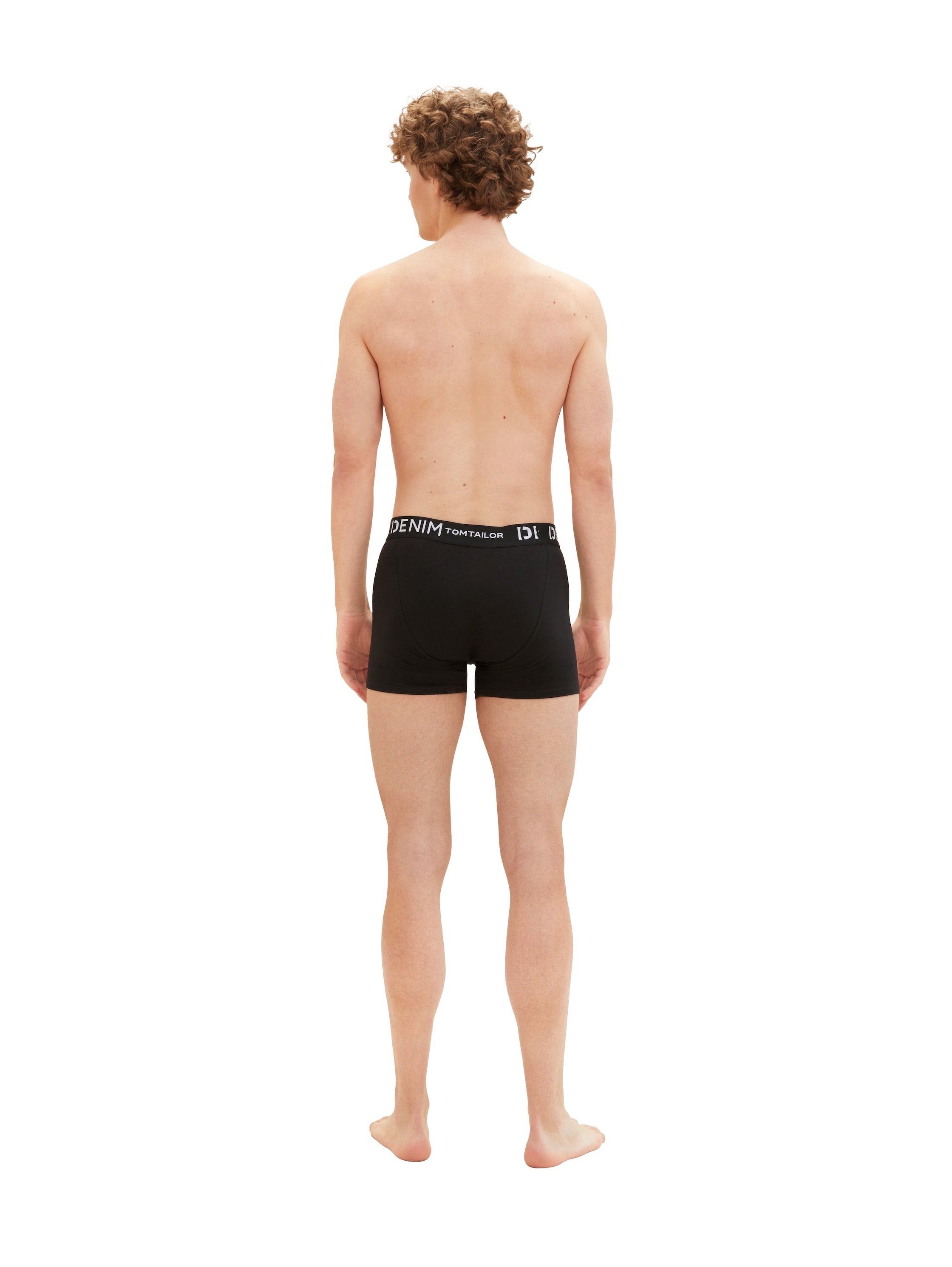 TOM TAILOR Denim Boxershorts Packung, 3 Stk. mit Logo-Stretchbund