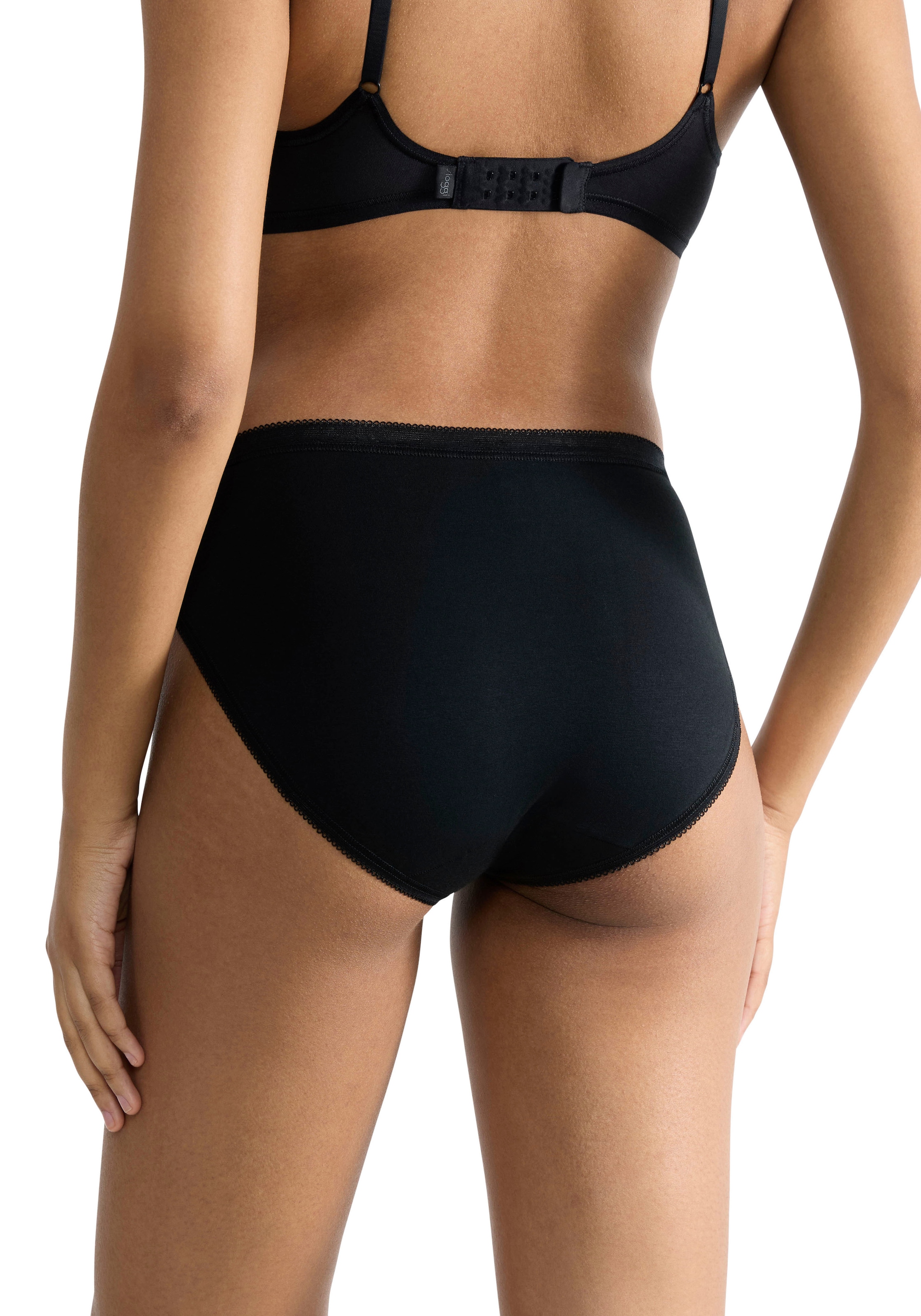 sloggi Taillenslip »Basic+« 4er Pack,  weich, Baumwollmix, Multipack, elastisch