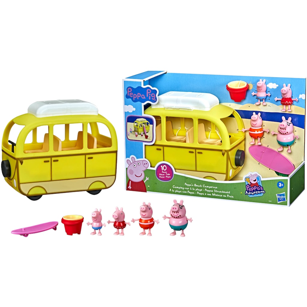 Hasbro Spielwelt »Peppa Pig, Peppas Strandmobil«