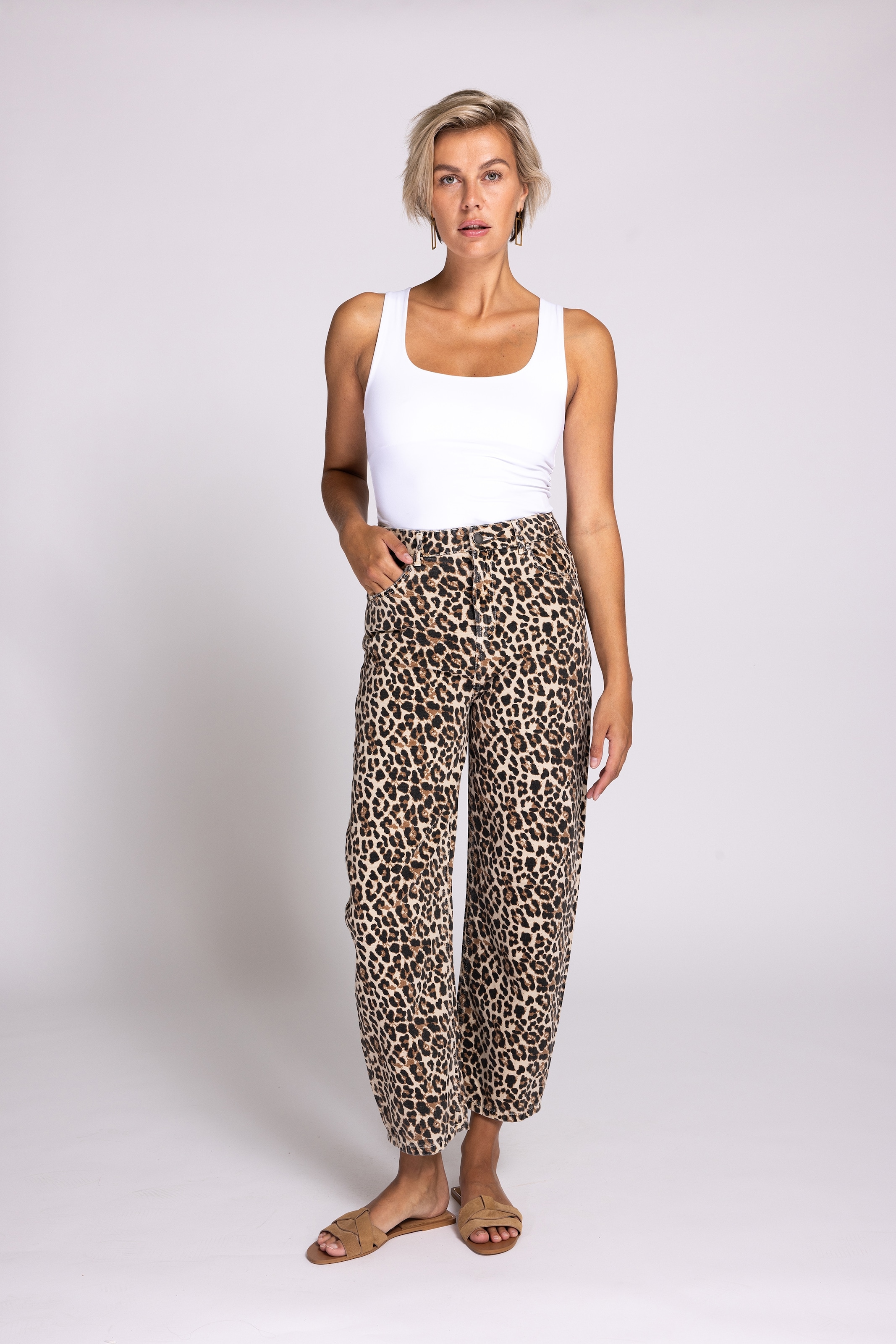 Zhrill 3/4-Hose »ZHIZA«  mit Leo-Print