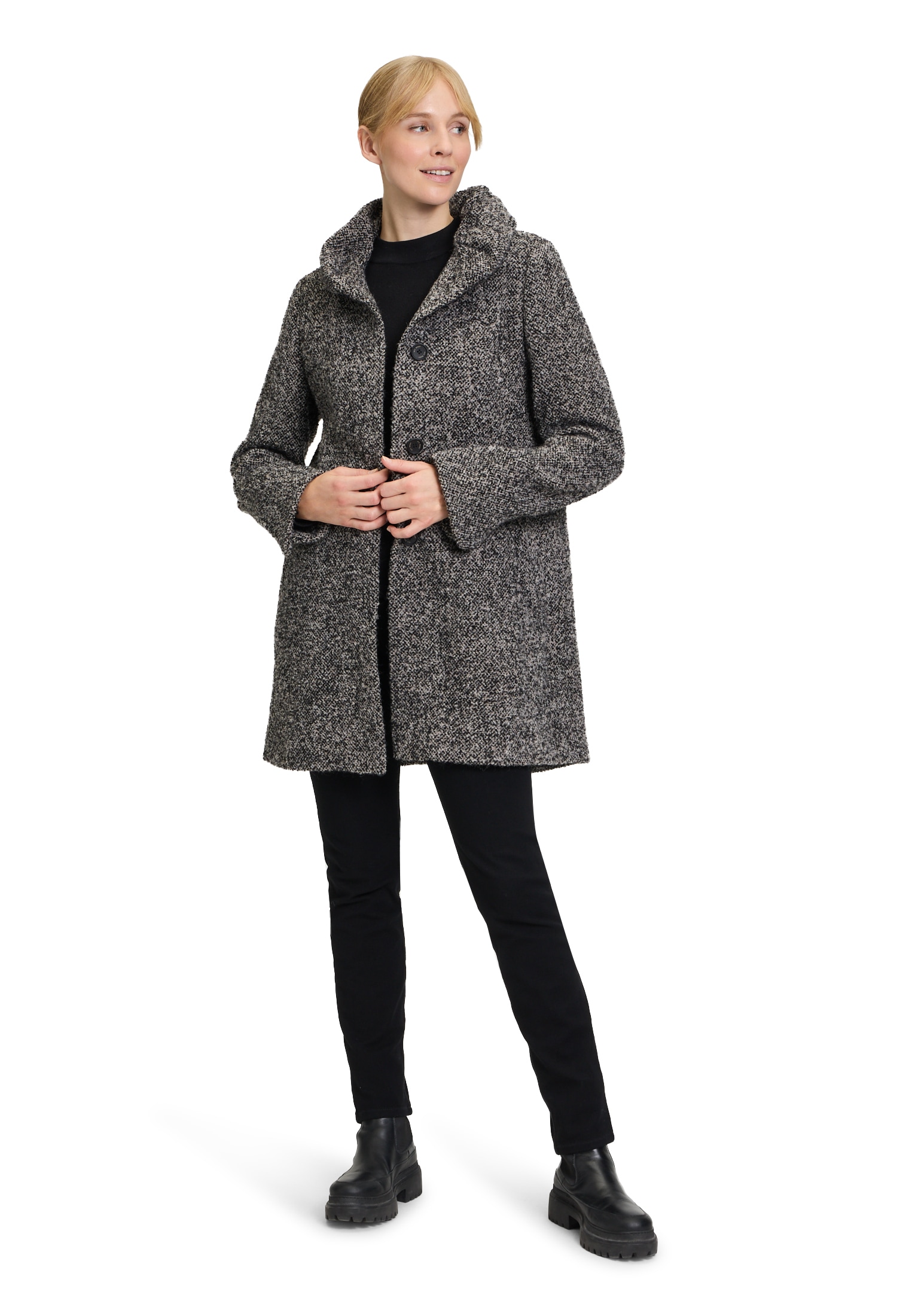 Gil Bret Wolljacke »Wolljacke mit Stehkragen«