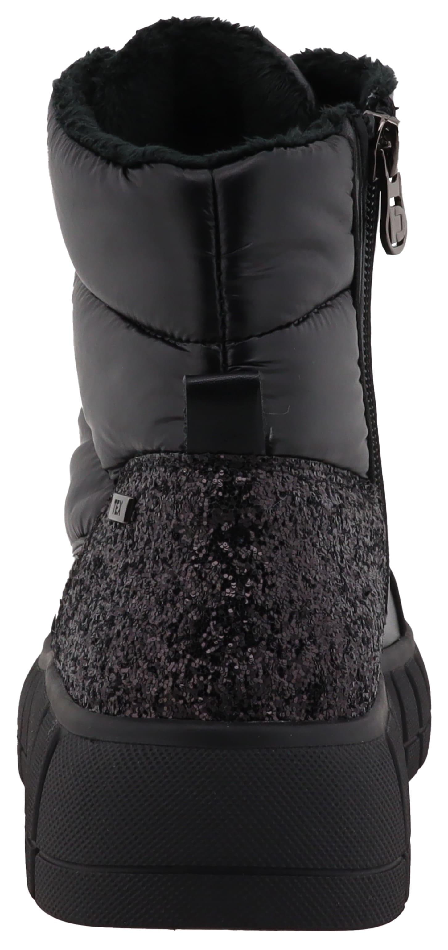 TOM TAILOR Schnürboots, Keilstiefelette, Plateauboots mit Reißverschluss