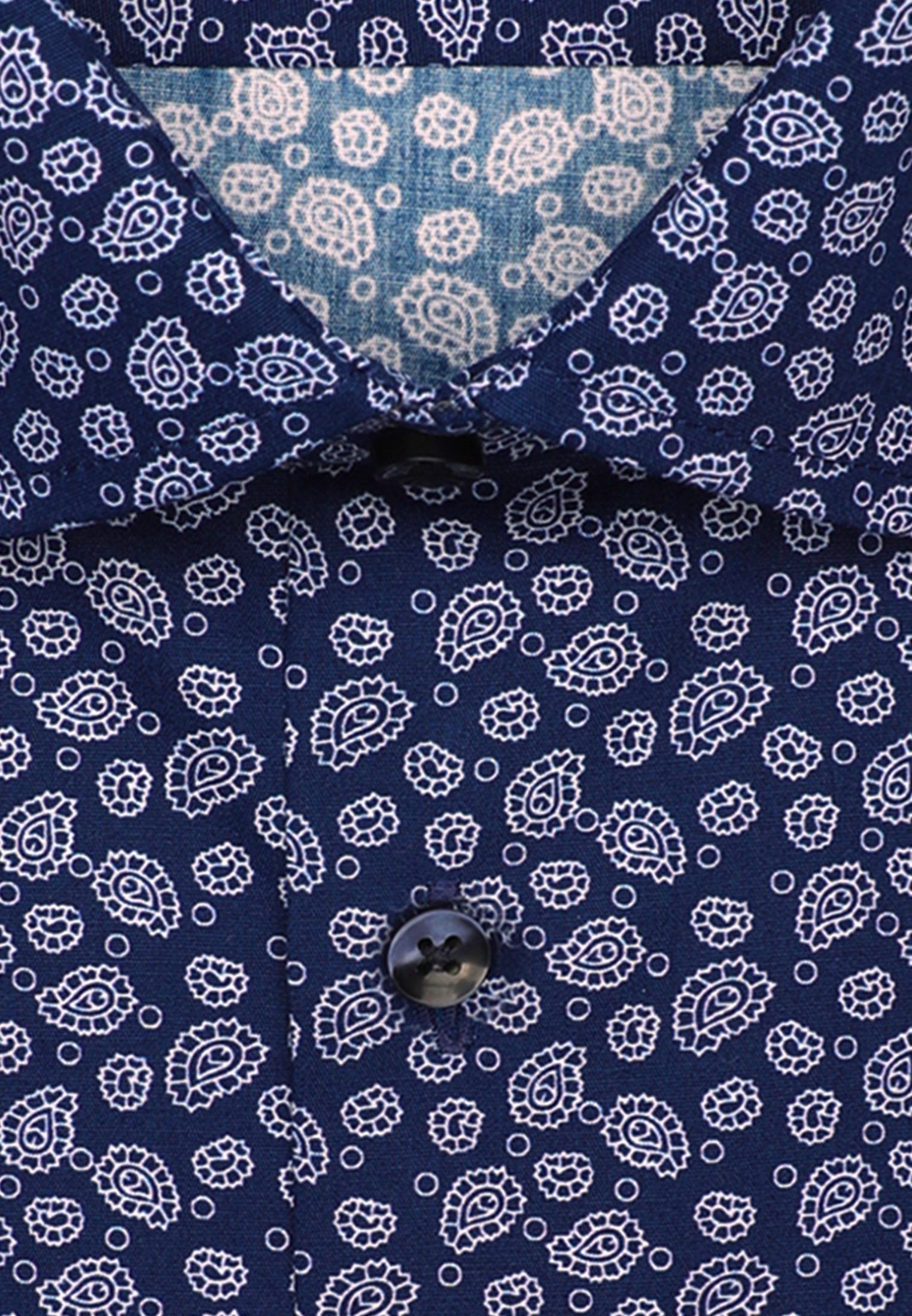 seidensticker Businesshemd »Regular«, Regular Extra langer Arm Kentkragen Paisley