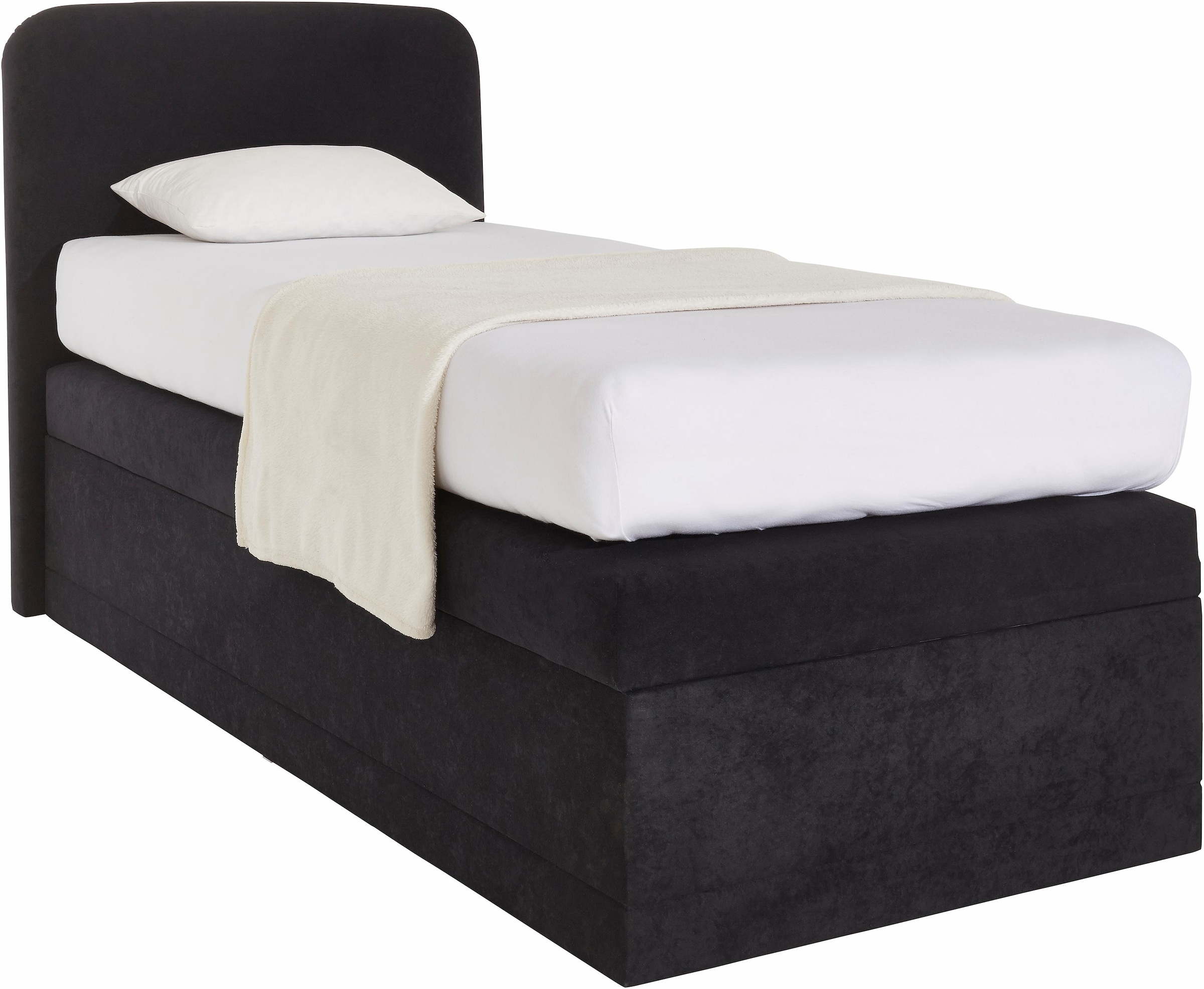 Boxspringbett, wahlweise mit Bettkasten