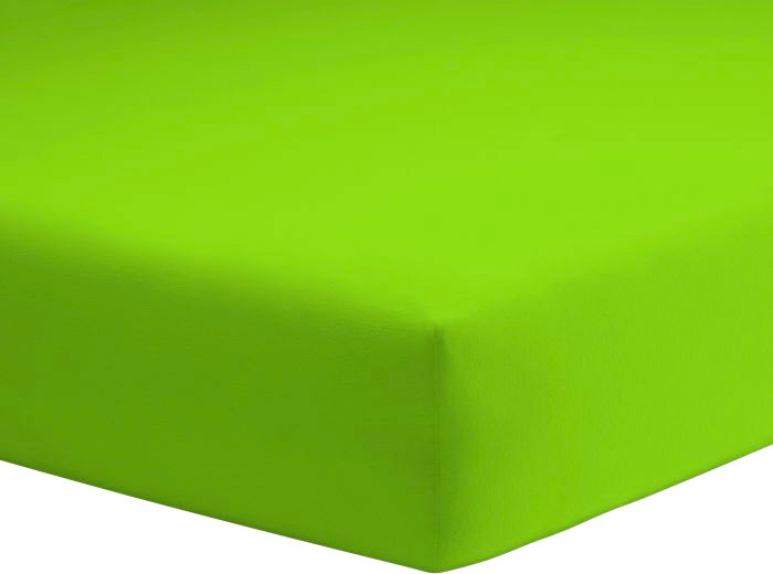 Schlafgut Spannbettlaken »Mako-Jersey in Gr. 90x200, 140x200 oder 180x200 cm«, (1 St.), aus Baumwolle, für Matratzen bis 20 cm Höhe, Bettlaken, Spannbetttuch