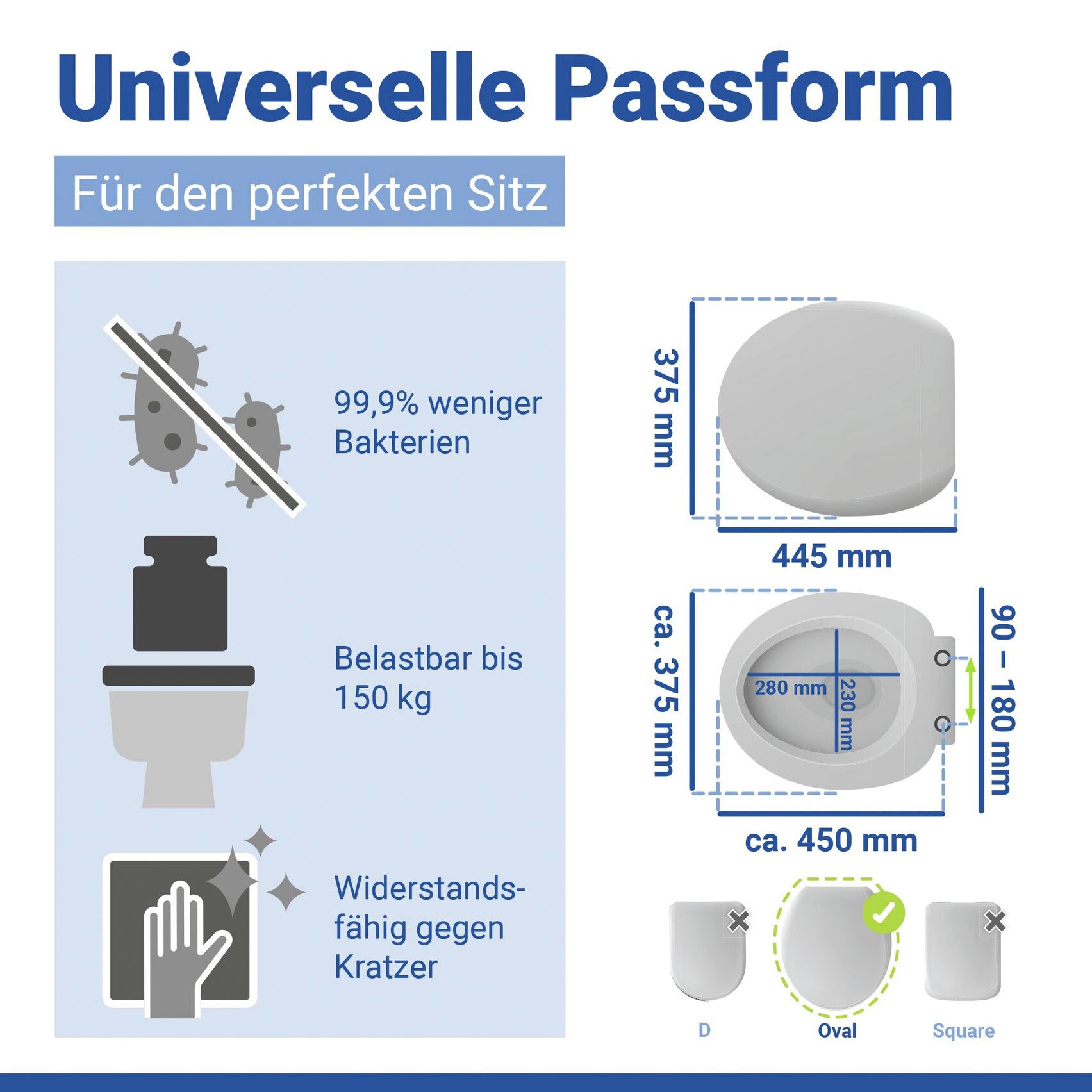 WENKO WC-Sitz »Ottana«