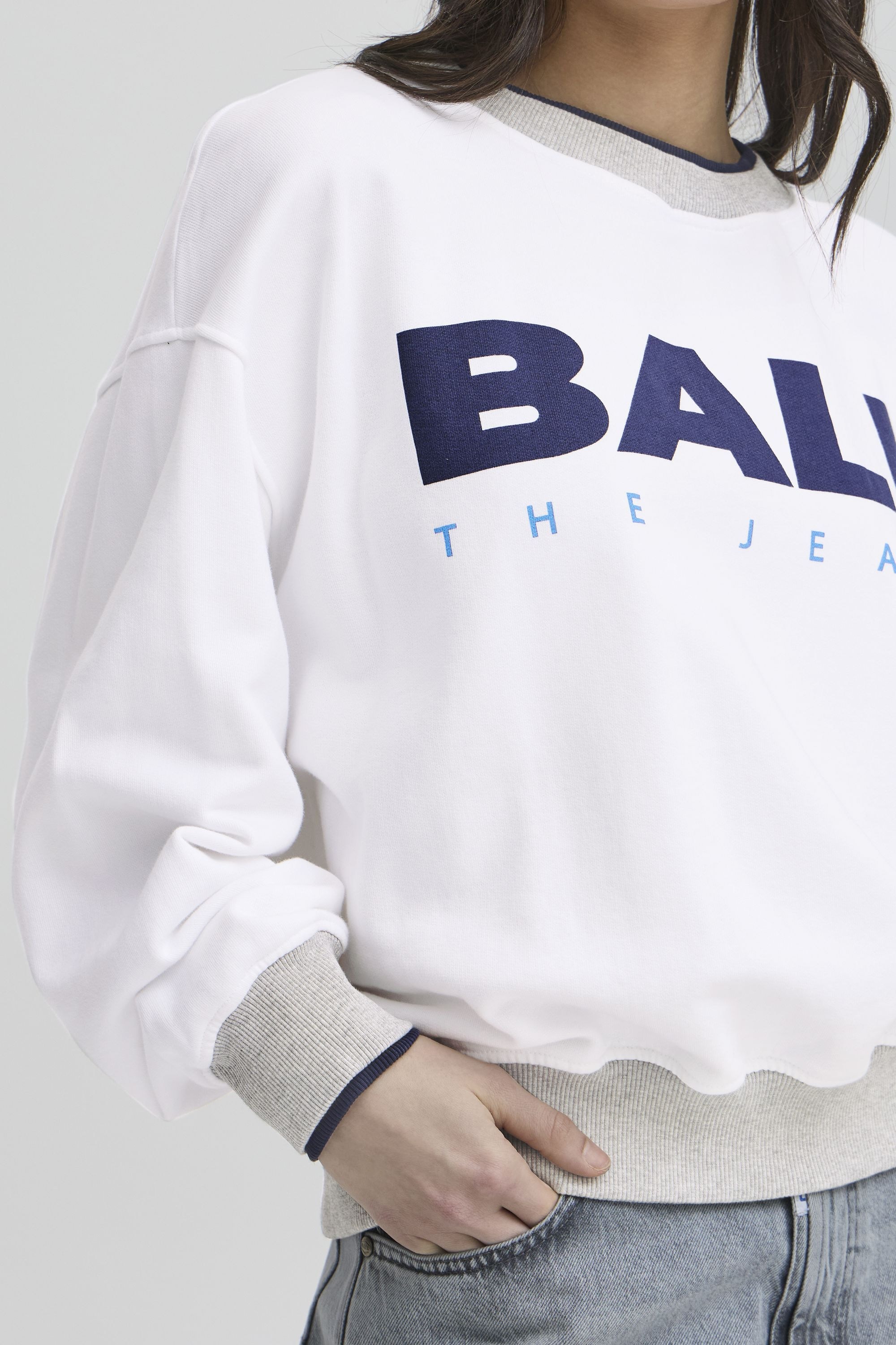 BALL Sweatshirt »Rundhalspullover BASIMONA SWEAT«