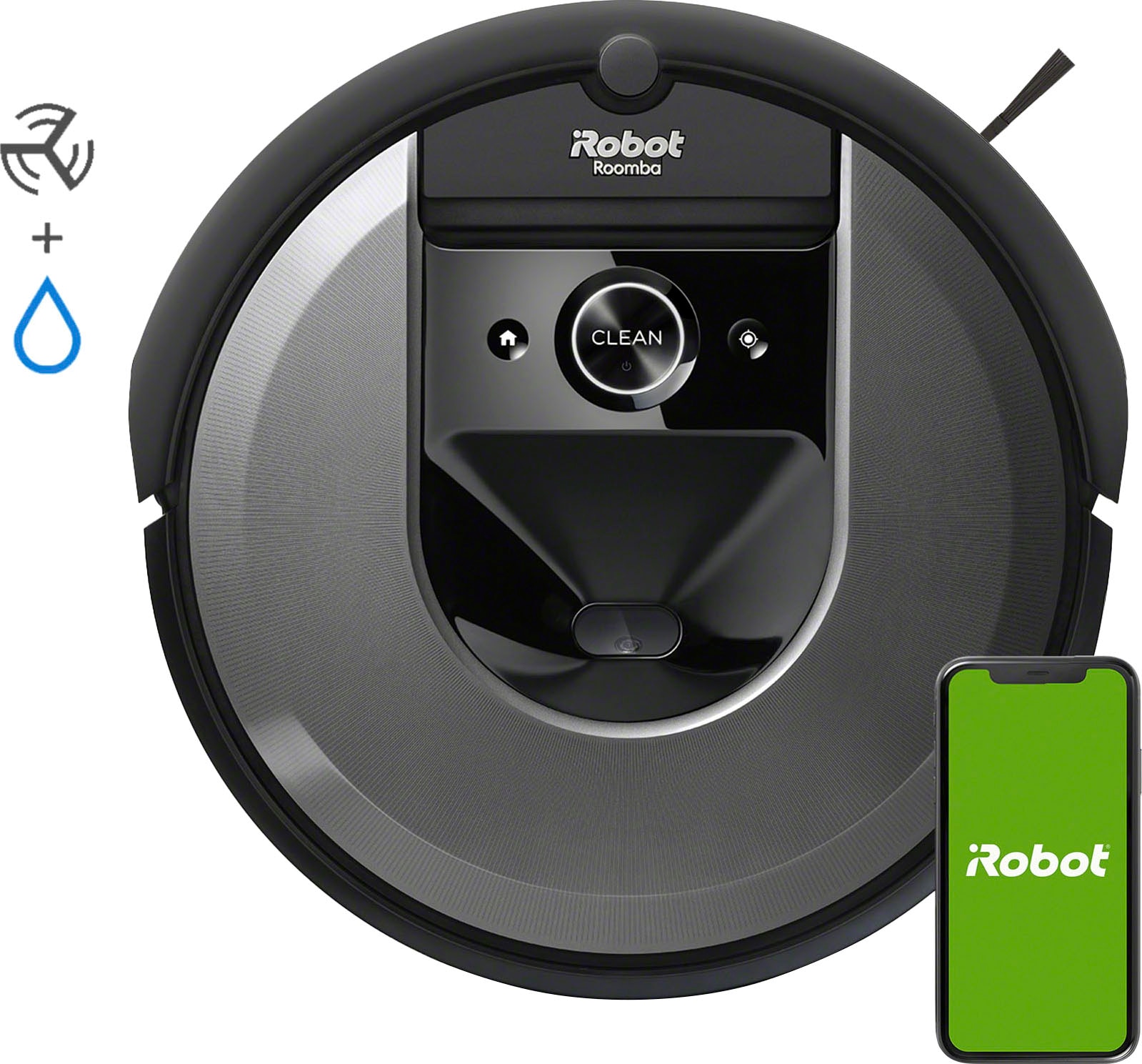 Jahren iRobot Saugroboter XXL Combo »Roomba i8 Saug-und mit 3 Garantie (i817840); Wischroboter«