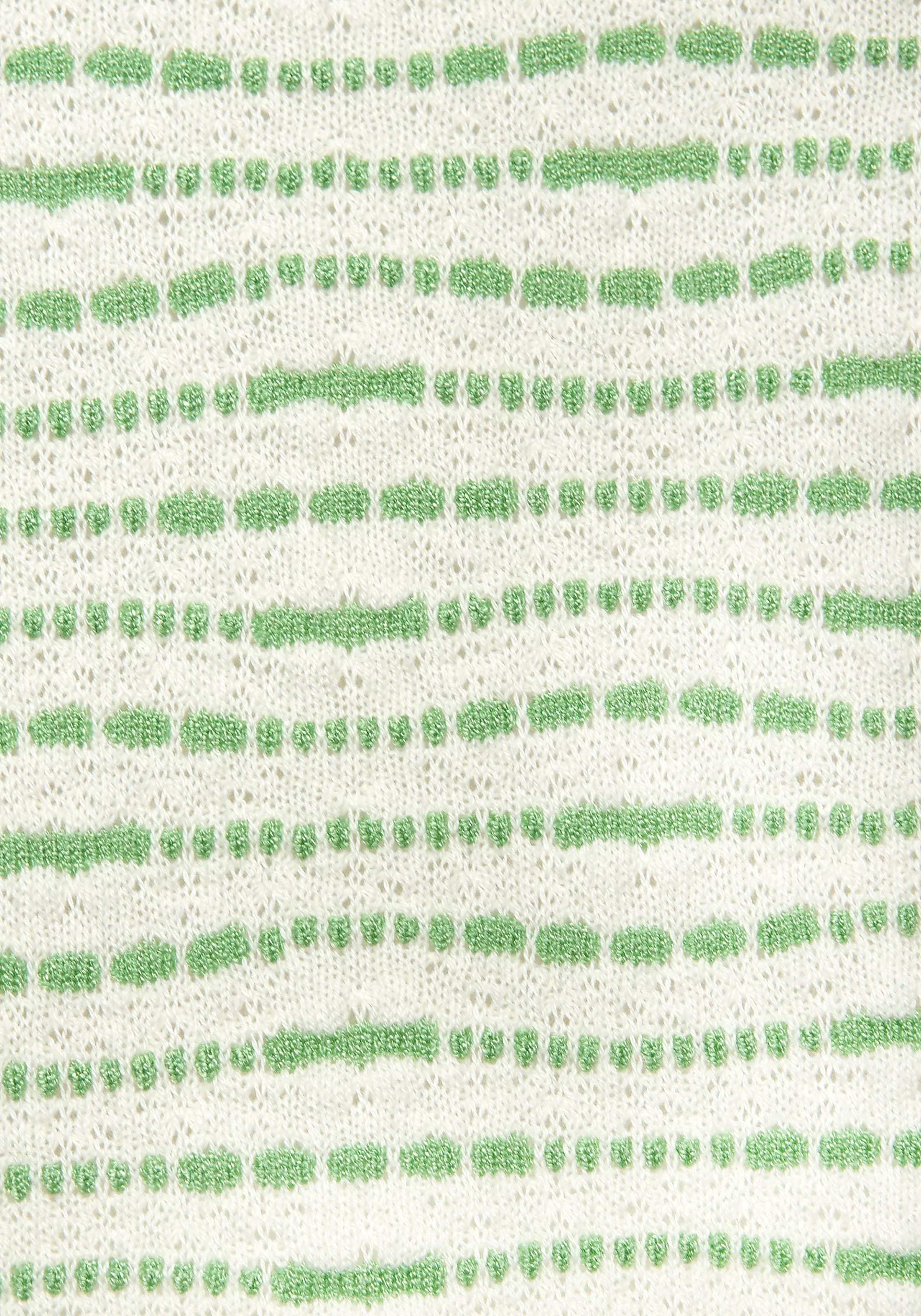 Vivance Rundhalsshirt »mit Streifenstruktur«, aus leichter Feinstrickqualität