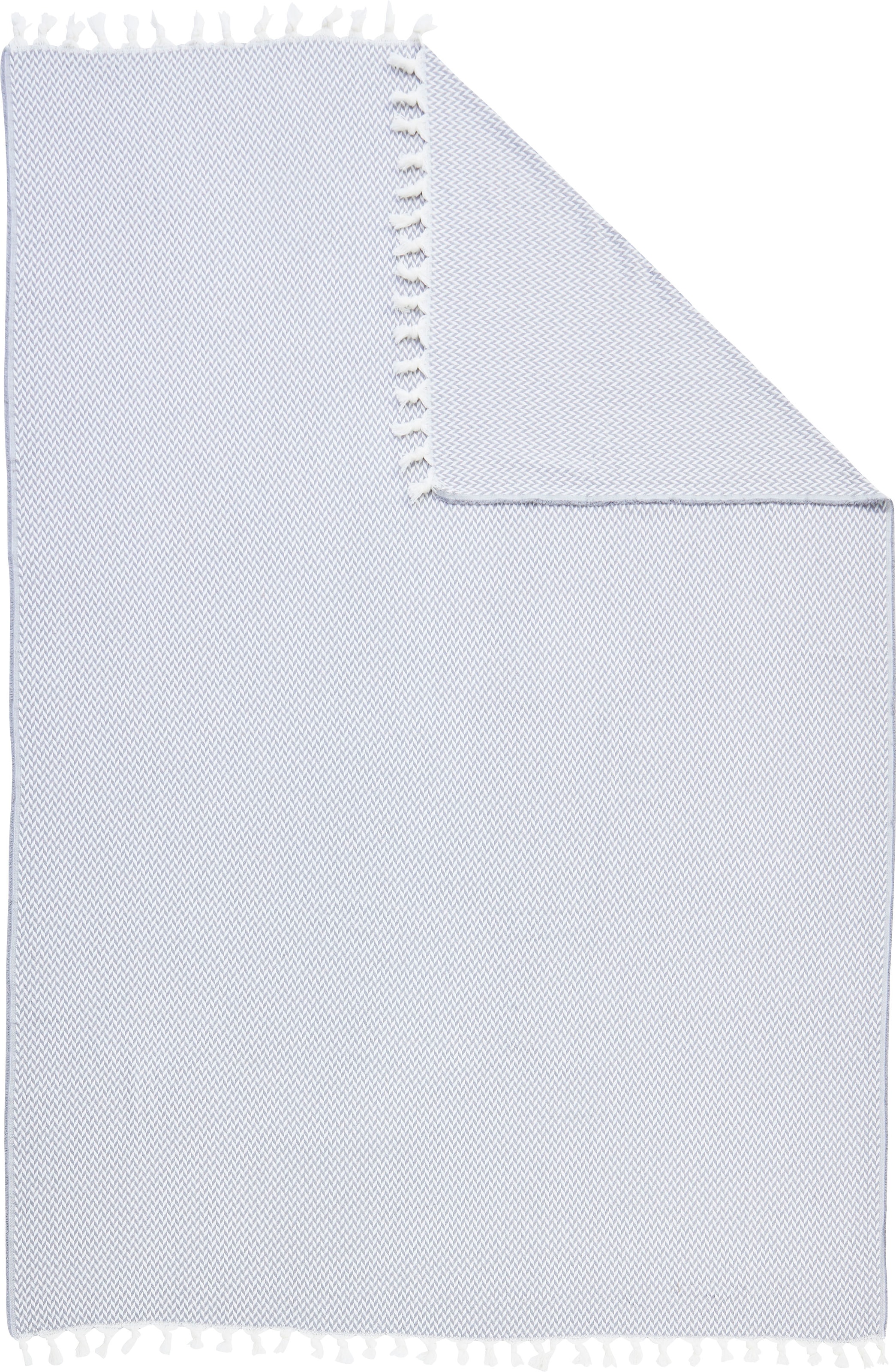 done.® Wohndecke »Elena«, Fransen, Baumwolle, unifarben