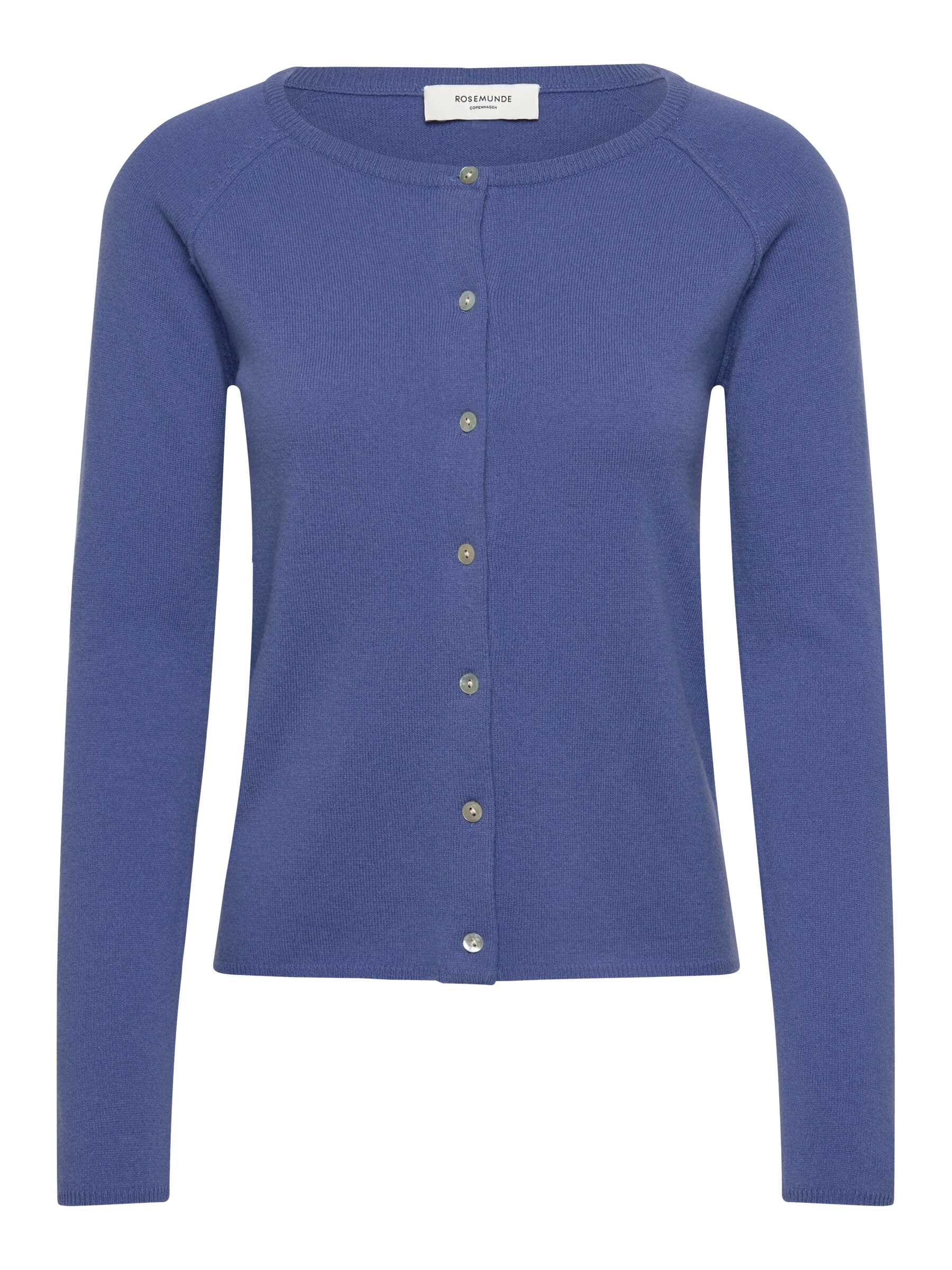 rosemunde Strickjacke »Laica cardigan« mit Rundhalsausschnitt, Woll-Kaschmir-Mix