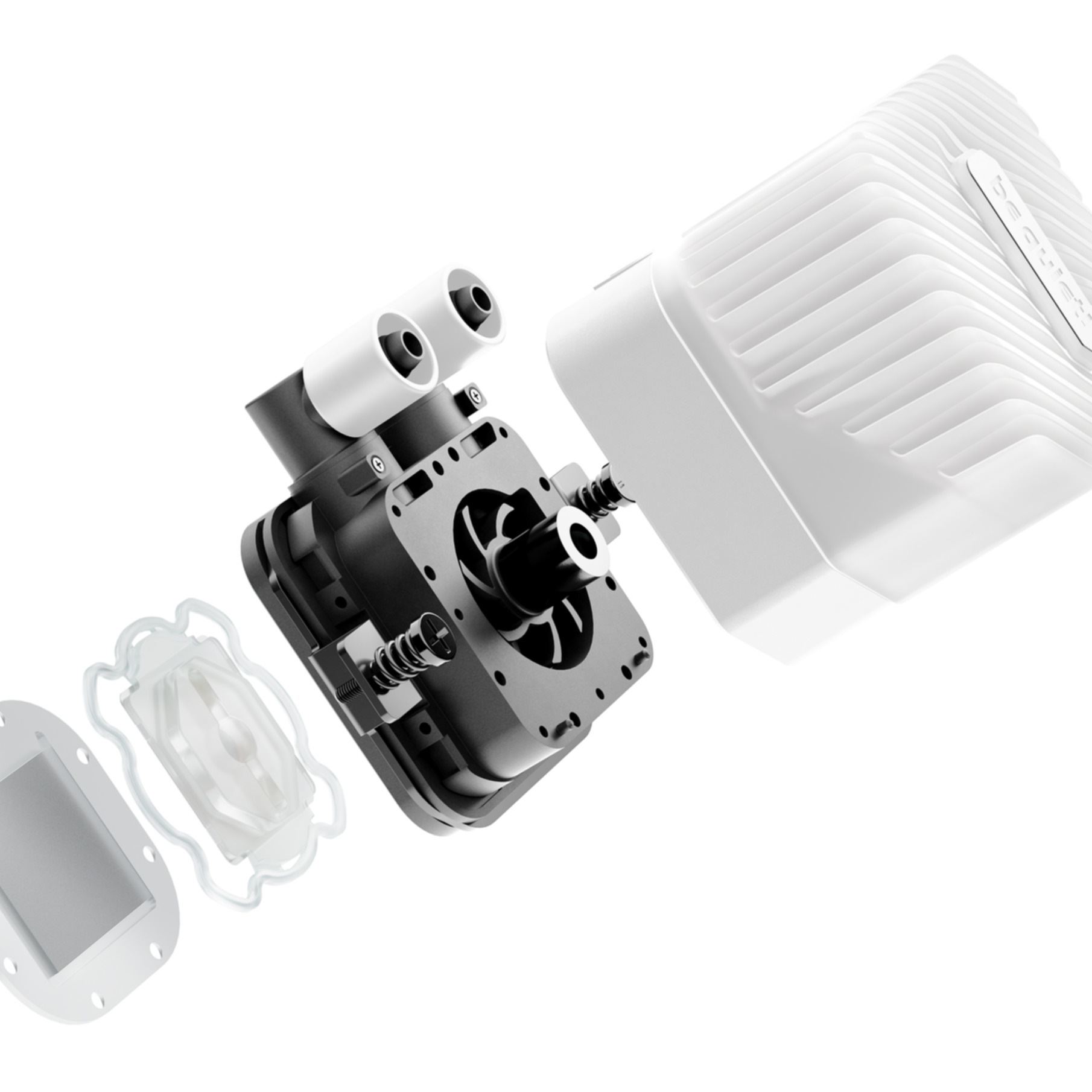 be quiet! Gehäuselüfter »LIGHT LOOP 360mm White«