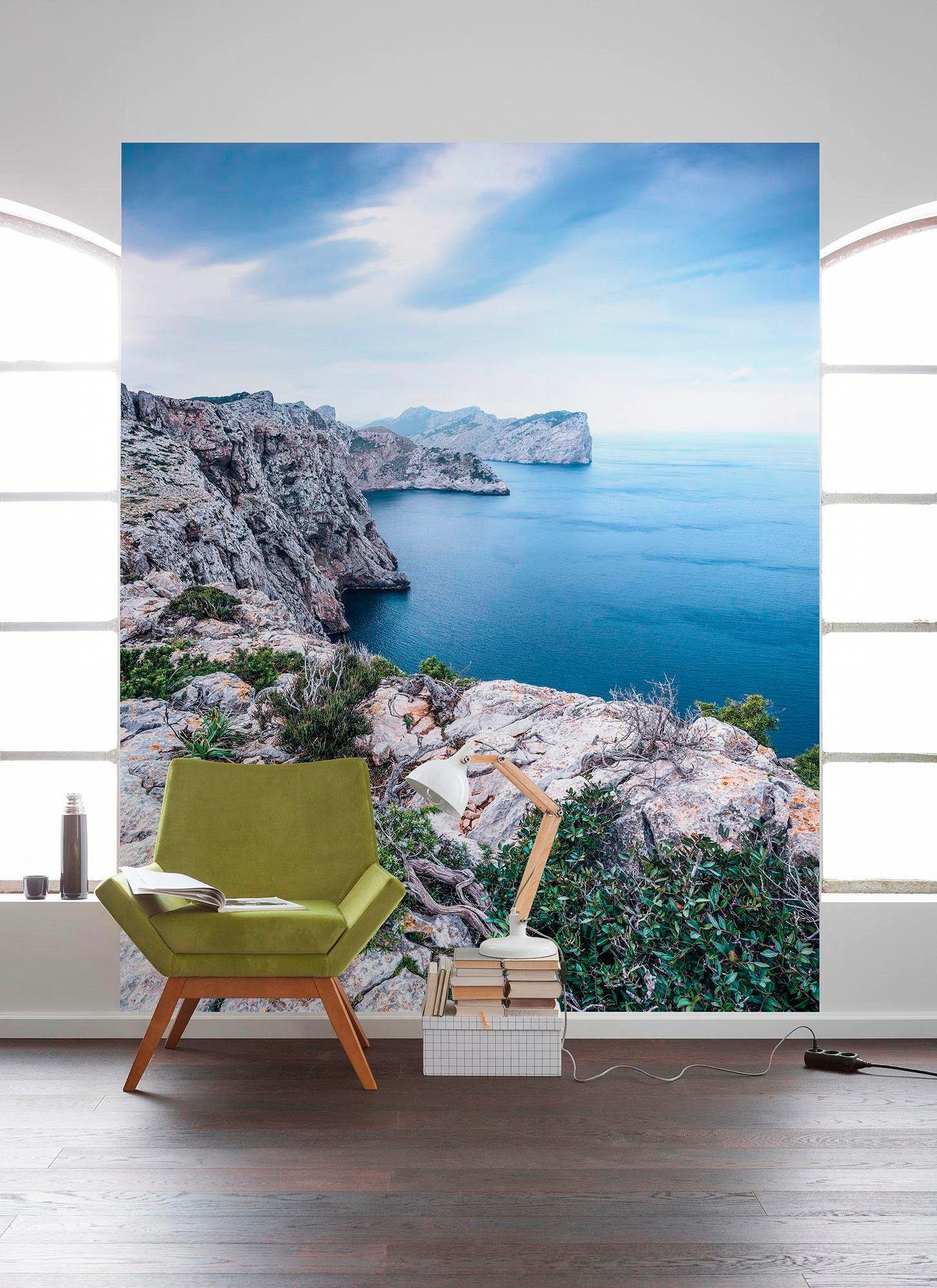 Komar Vliestapete »Digitaldruck Vlies - Bizarre Coast - Größe 200 x 250 cm«, bedruckt, Wohnzimmer, Schlafzimmer