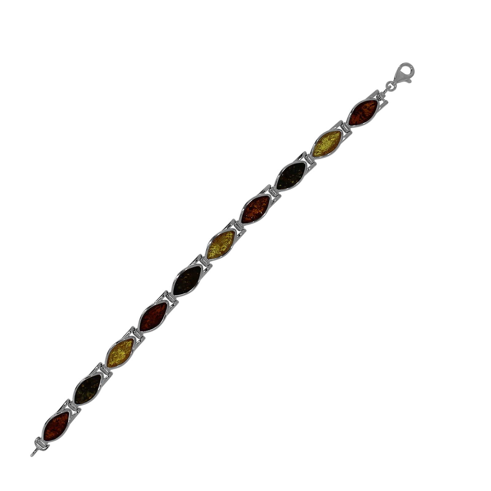 OSTSEE-SCHMUCK Armband »- Tordis - Silber 925/000 - Bernstein«