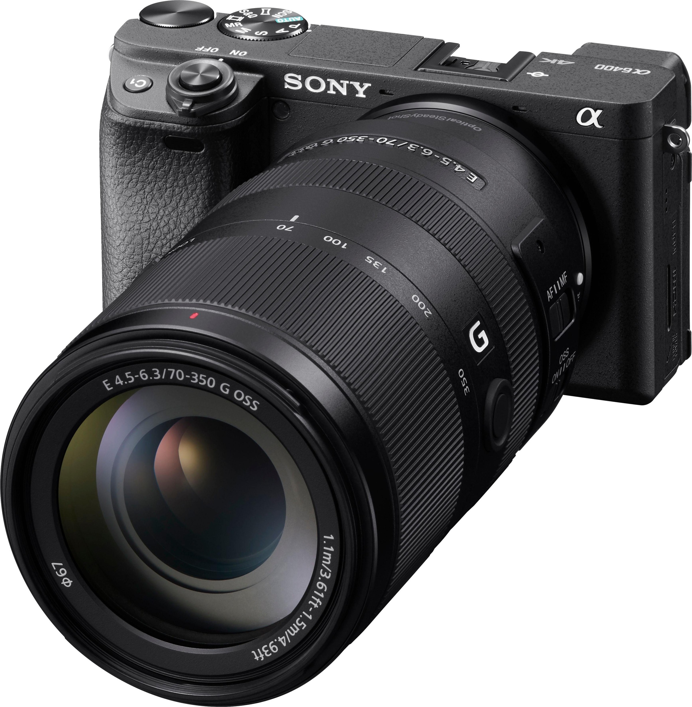 Sony Objektiv »SEL-70350G E-Mount Super-Telezoom«, E 70-350mm F4.5-6.3 G,  OSS, APS-C ➥ 3 Jahre XXL Garantie | UNIVERSAL