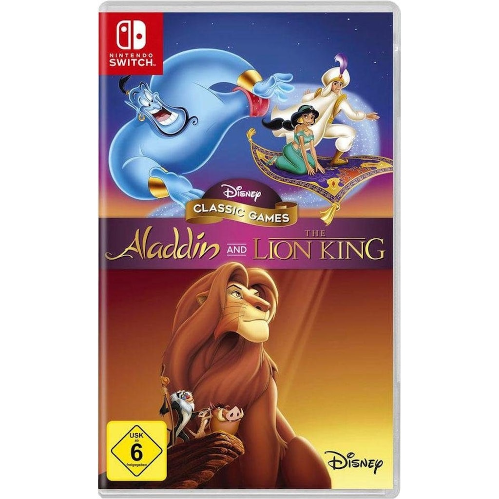Disney Spielesoftware »Aladdin and The Lion King«, Nintendo Switch