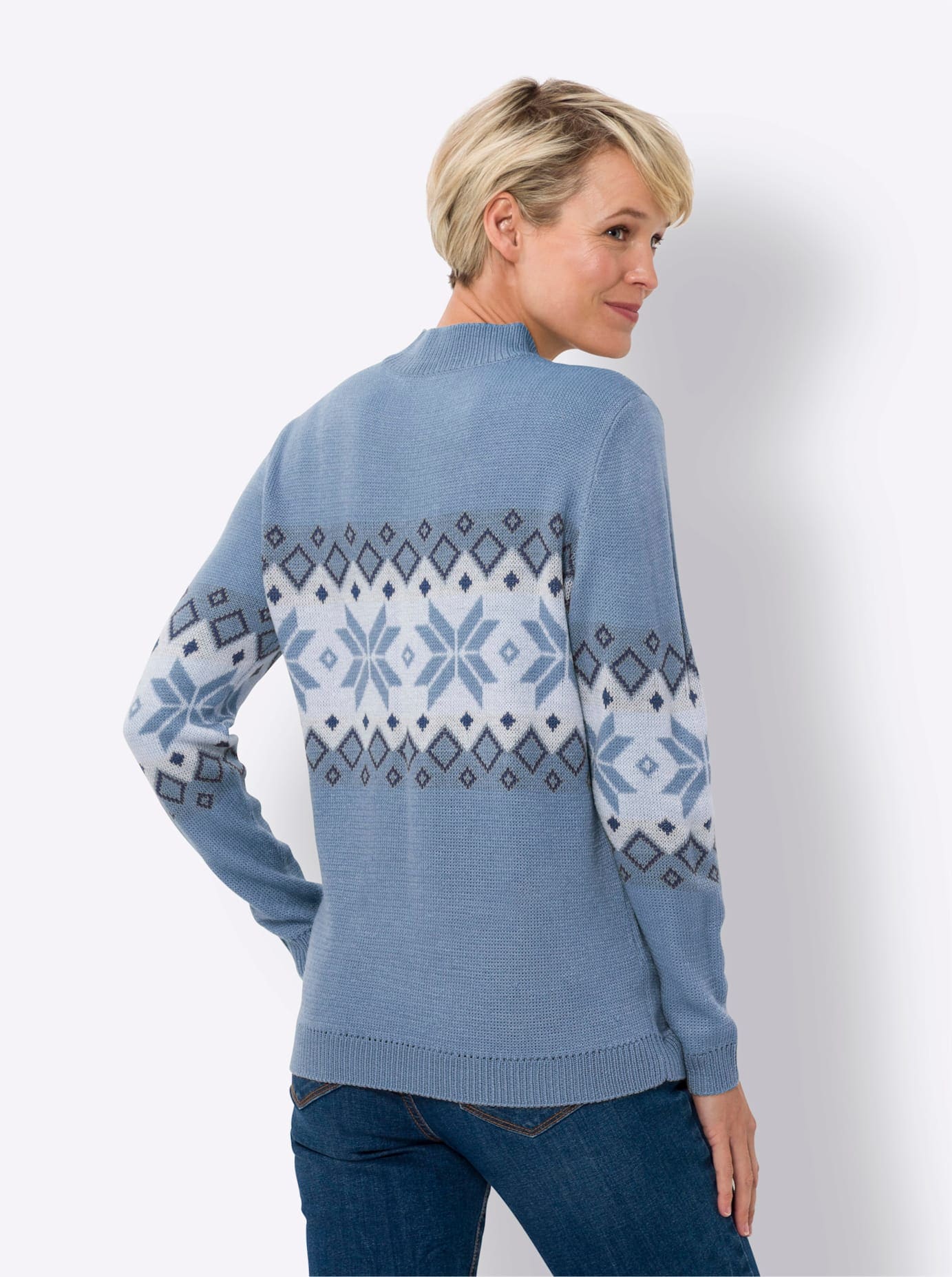 Classic Basics Norwegerpullover »Stehkragen-Pullover«