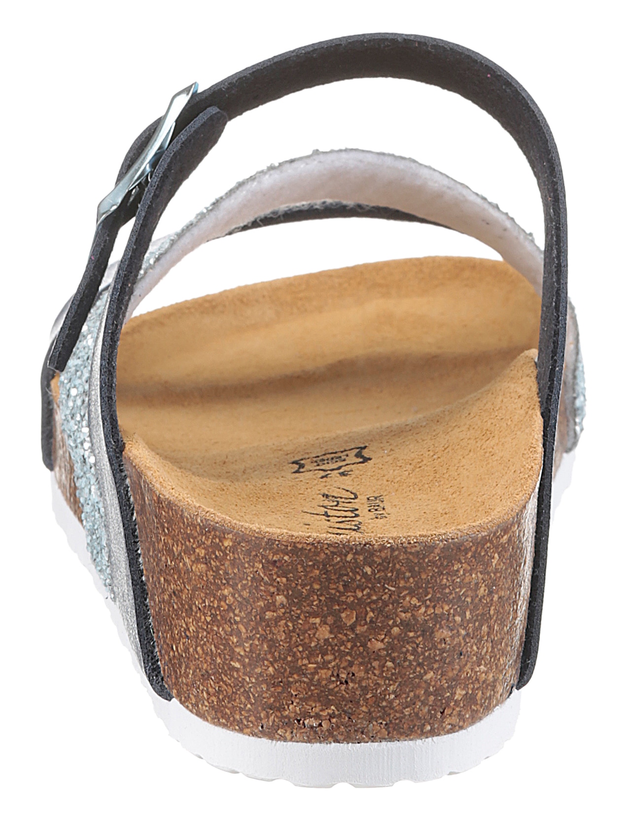 Aniston SHOES Keilpantolette, Sommerschuh, Strandschuh, Hausschuh, Glitter - NEUE KOLLEKTION