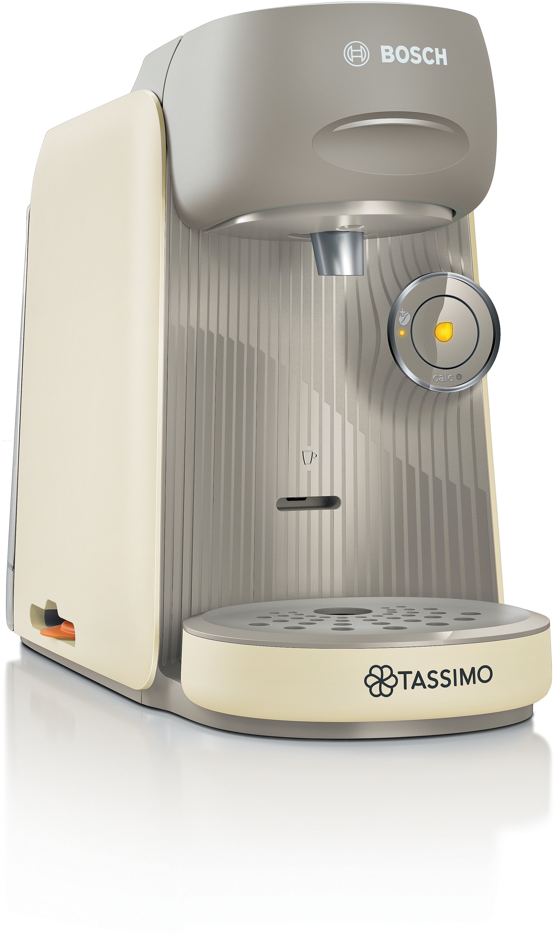 TASSIMO Kapselmaschine »Tassimo finesse friendly TAS167P, intensiverer Kaffee auf Kopfdruck«, One-Touch Bedienung, über 70 Getränke, platzsparend, creme