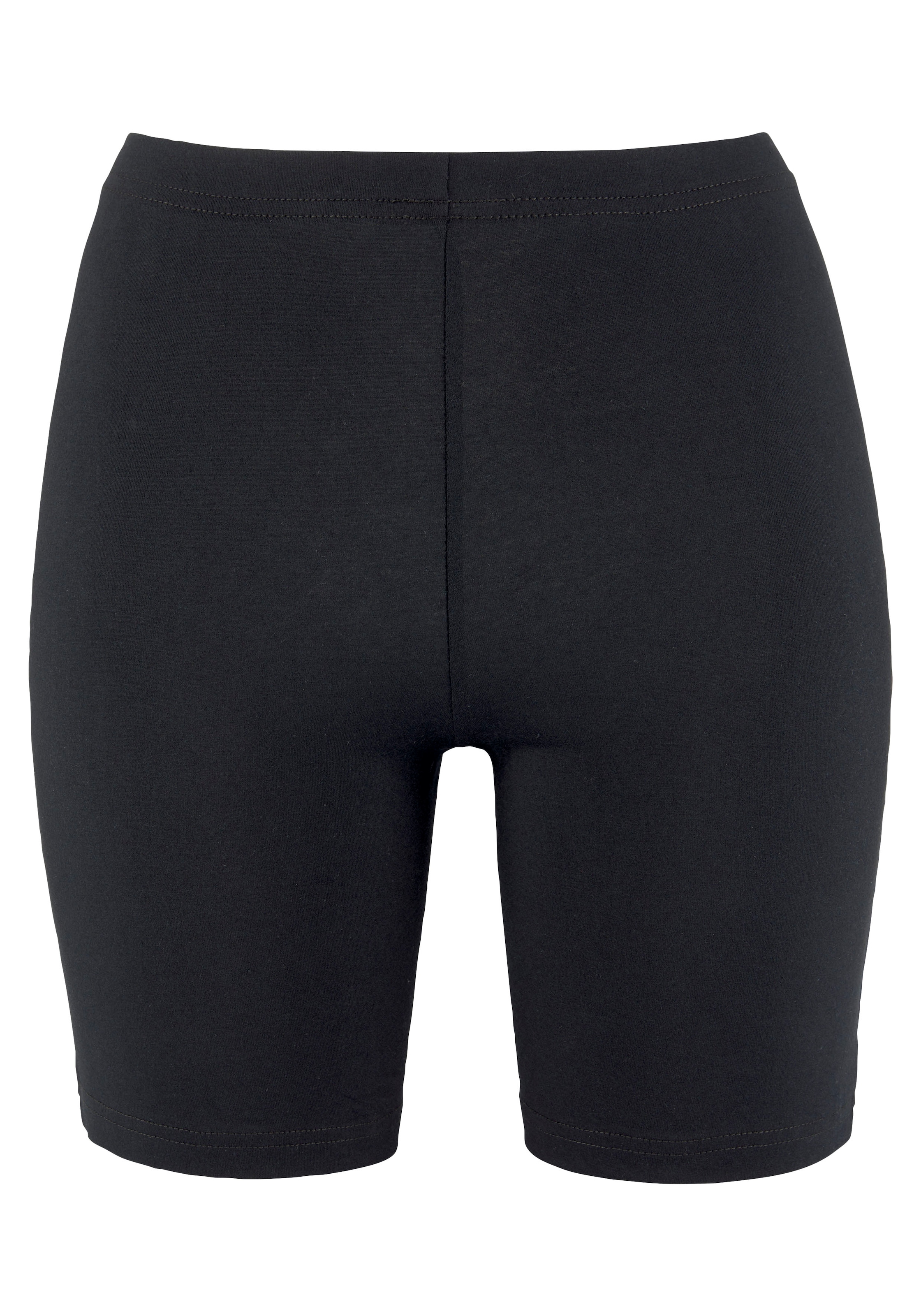 LASCANA Lange Unterhose, (Packung, 2 St.), "Perfect Basics" aus elastischer Baumwolle