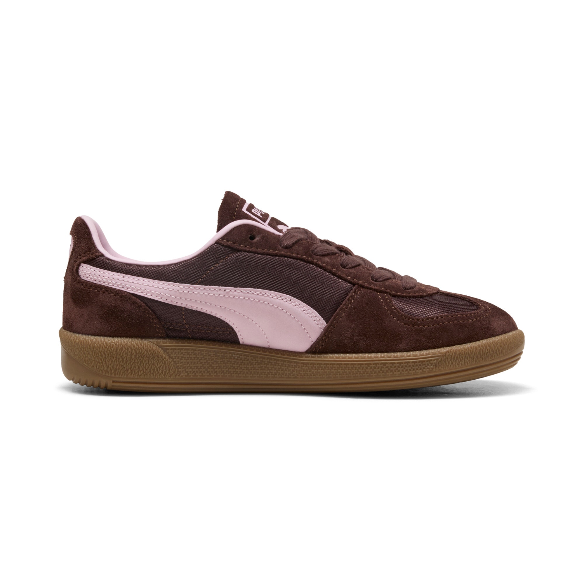 PUMA Sneaker »PALERMO VINTAGE UPDATE«  mit Formstrip aus gewalktem Leder, Gummilaufsohle mit leichtem Profil
