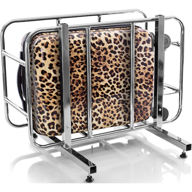 Heys Hartschalen-Trolley »Leopard, 53 cm«, 4 Rollen, mit Volumenerweiterung  bei ♕