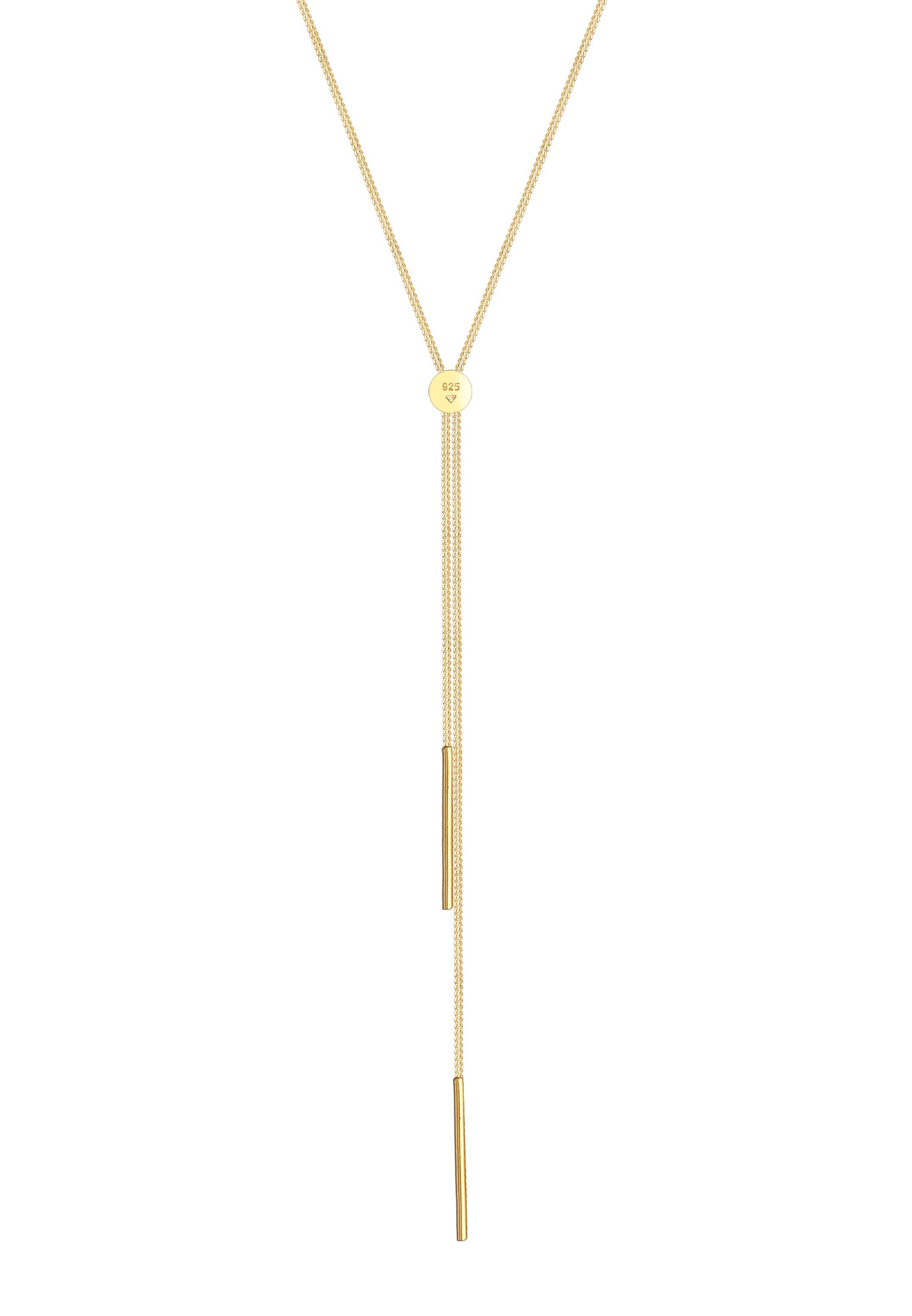 Elli Y-Kette »Halskette Y-Kette Stab Minimal 925 Silber«