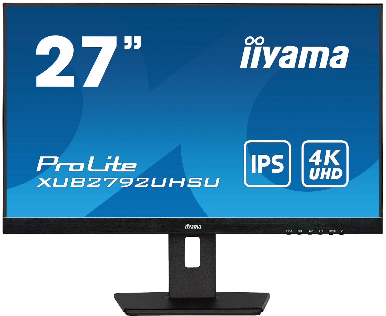 Iiyama LED-Monitor »XUB2792UHSU-B5«, 68,5 cm/27 Zoll, 3840 x 2160 px, 4K Ultra HD, 4 ms Reaktionszeit, 60 Hz