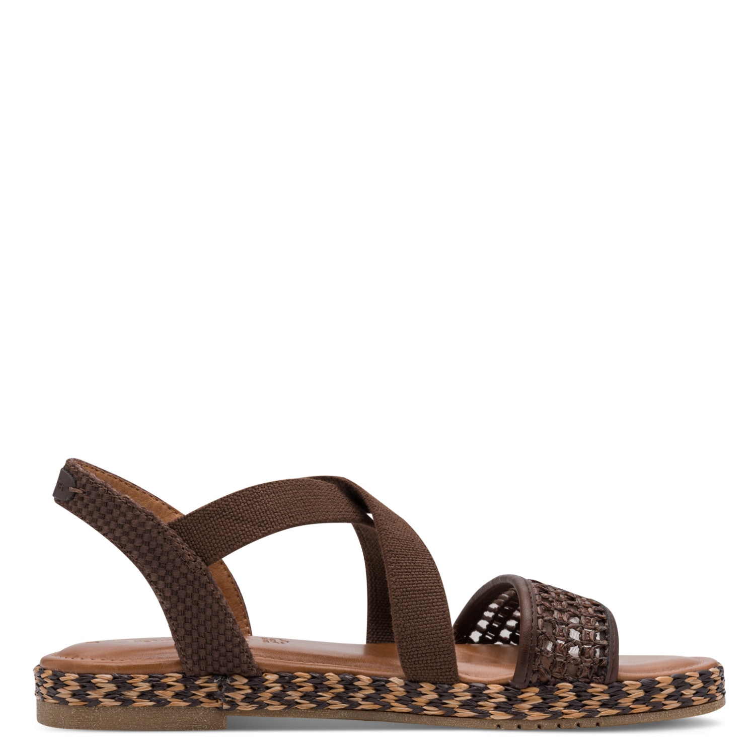 Tamaris Riemchensandale  Sommerschuh, Sandalette mit bestickter Sohle