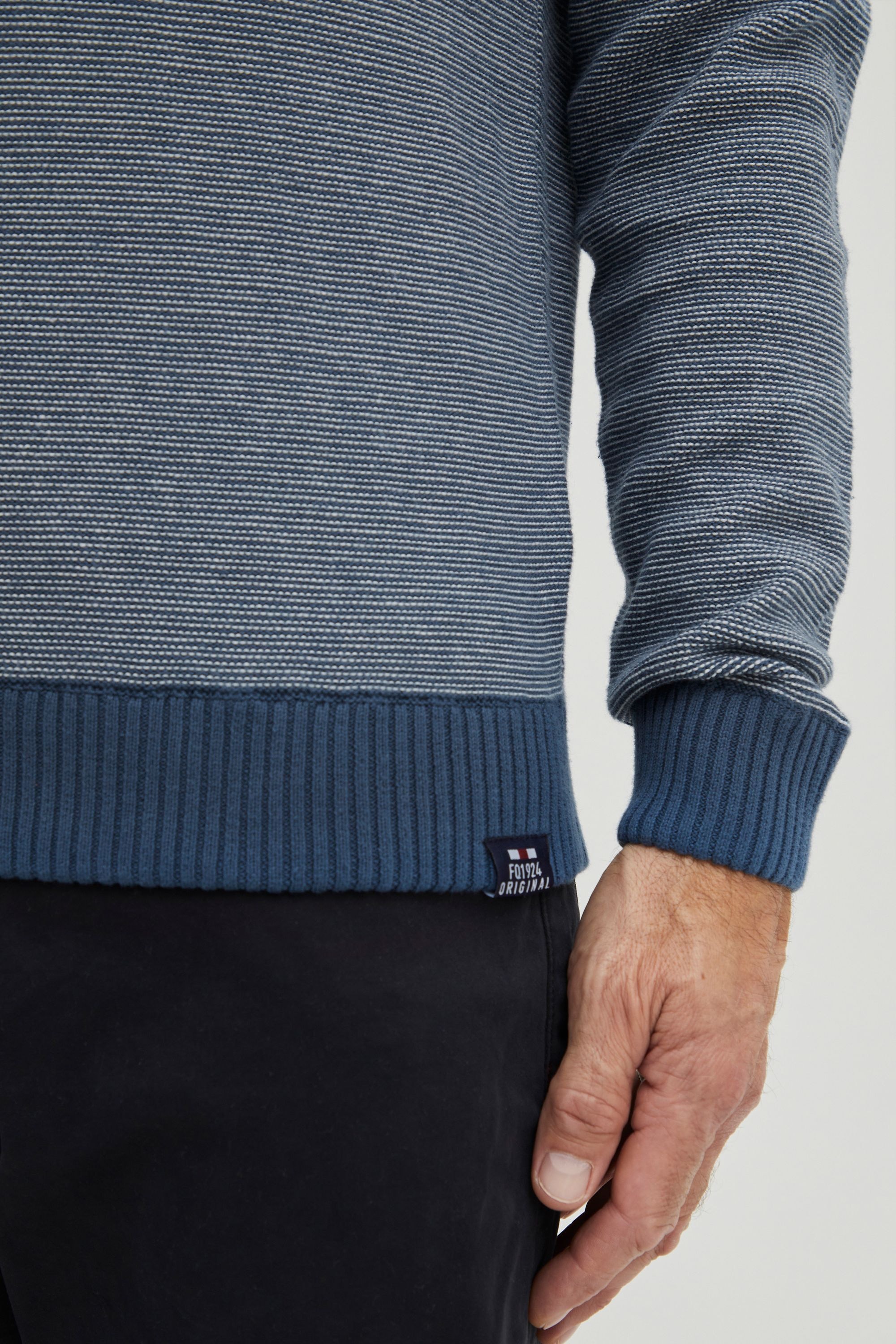 FQ1924 Strickfleece-Pullover »Strickpullover FQLeon«