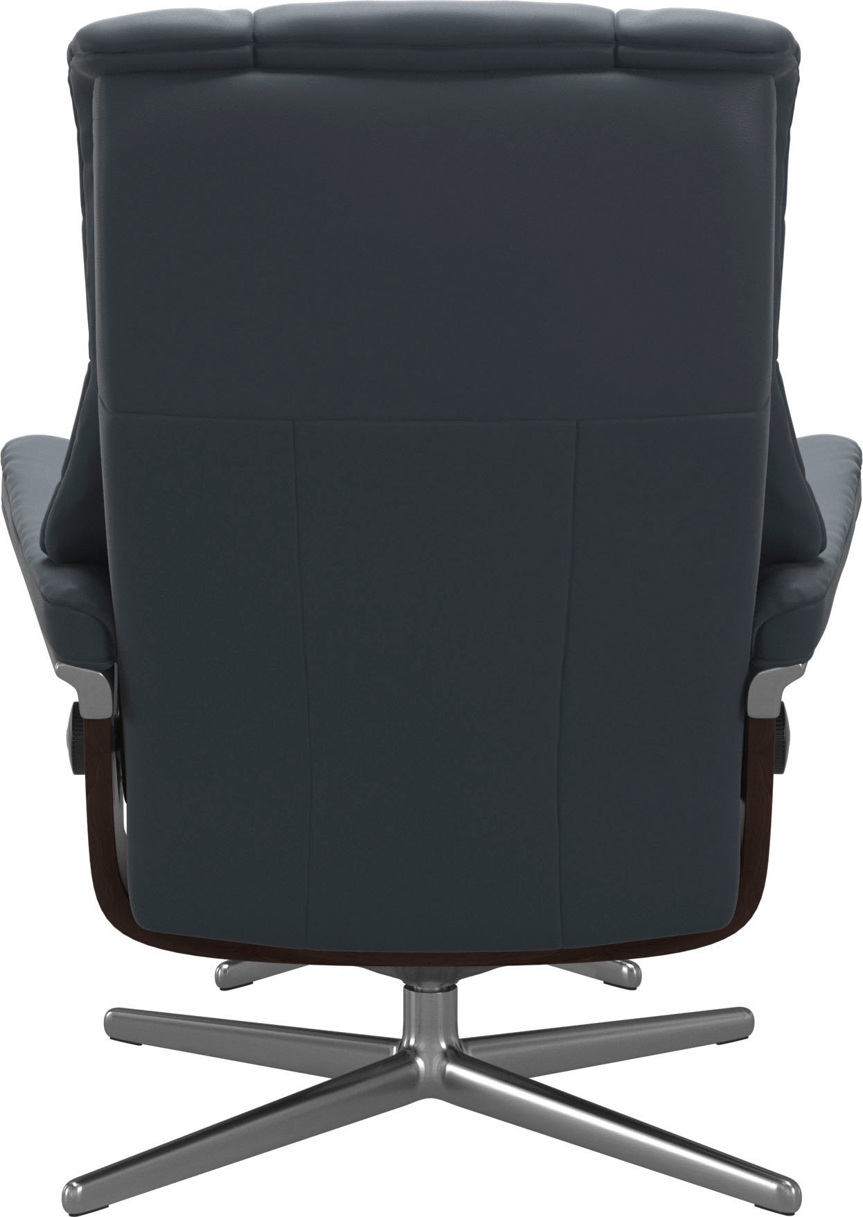 Stressless® Fußhocker »Mayfair«, mit Cross Base, Größe S, M & L, Holzakzent Braun