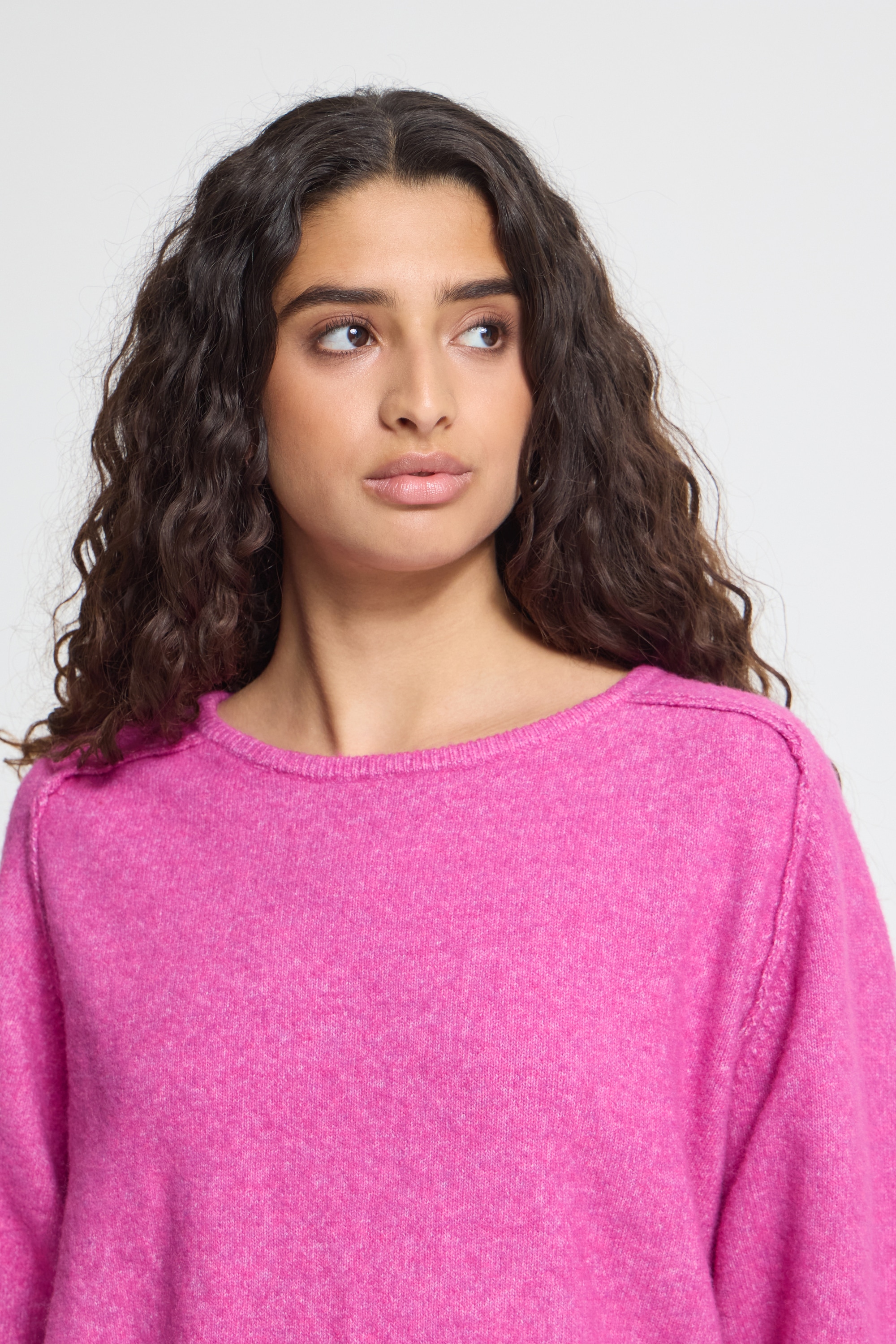 Ichi Kurzarmpullover »Damen Kurzarm-Bluse IHDASILA«