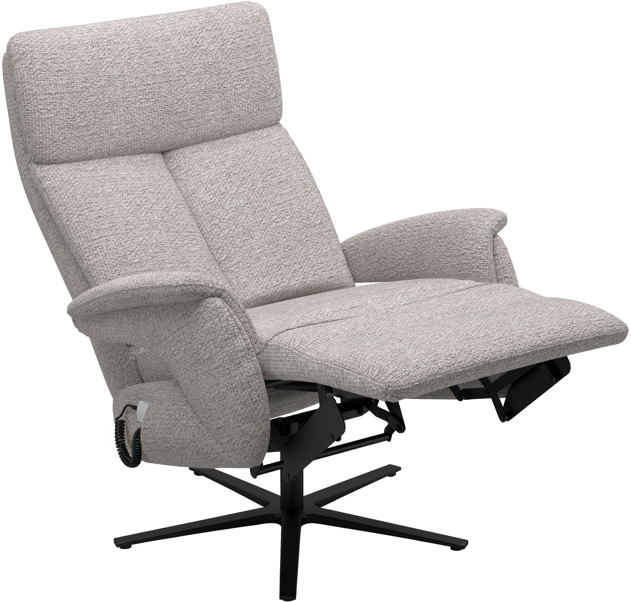 sit&more TV-Sessel »Triple Seven mit Kopfteilver, Drehfunktion, Herz-Waage & Relaxfunktion« Ergonomie XL: elektr. Fußstütze & Rückenlehne, Akku