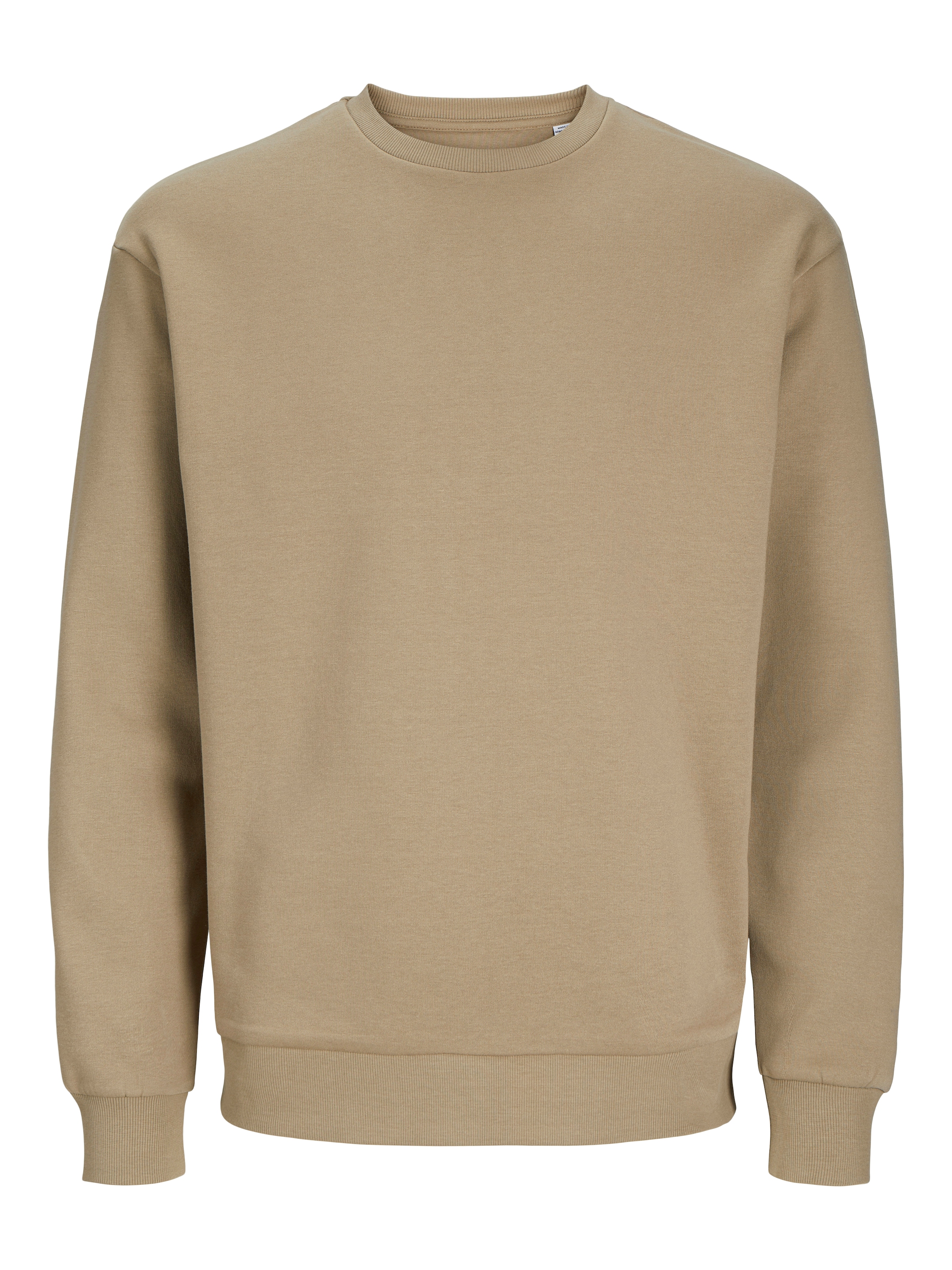 Jack & Jones Sweatshirt »JJEBRADLEY SWEAT CREW NOOS«, mit Rippbündchen