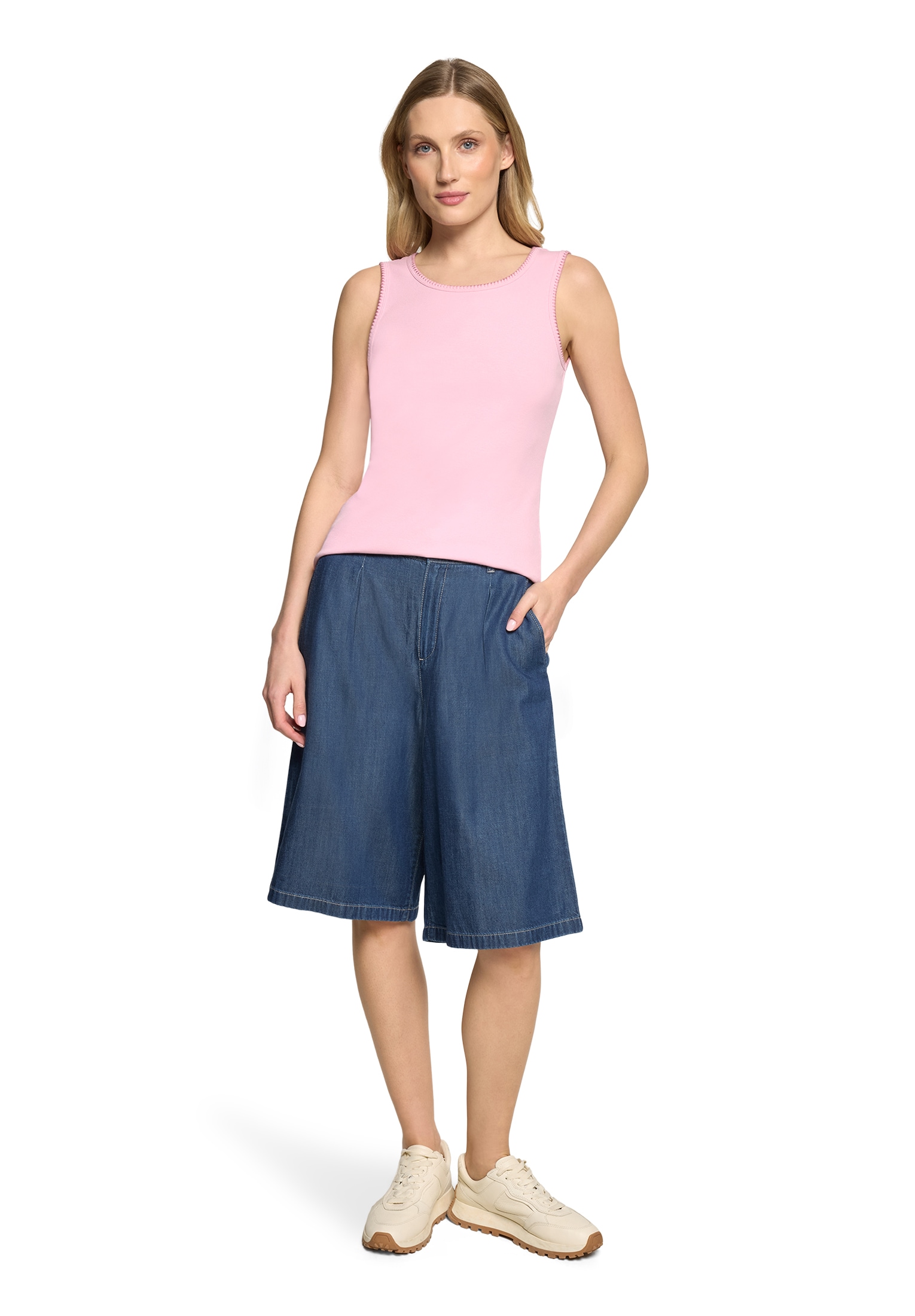 Cartoon Tanktop »Basic-Top mit Rundhalsausschnitt«
