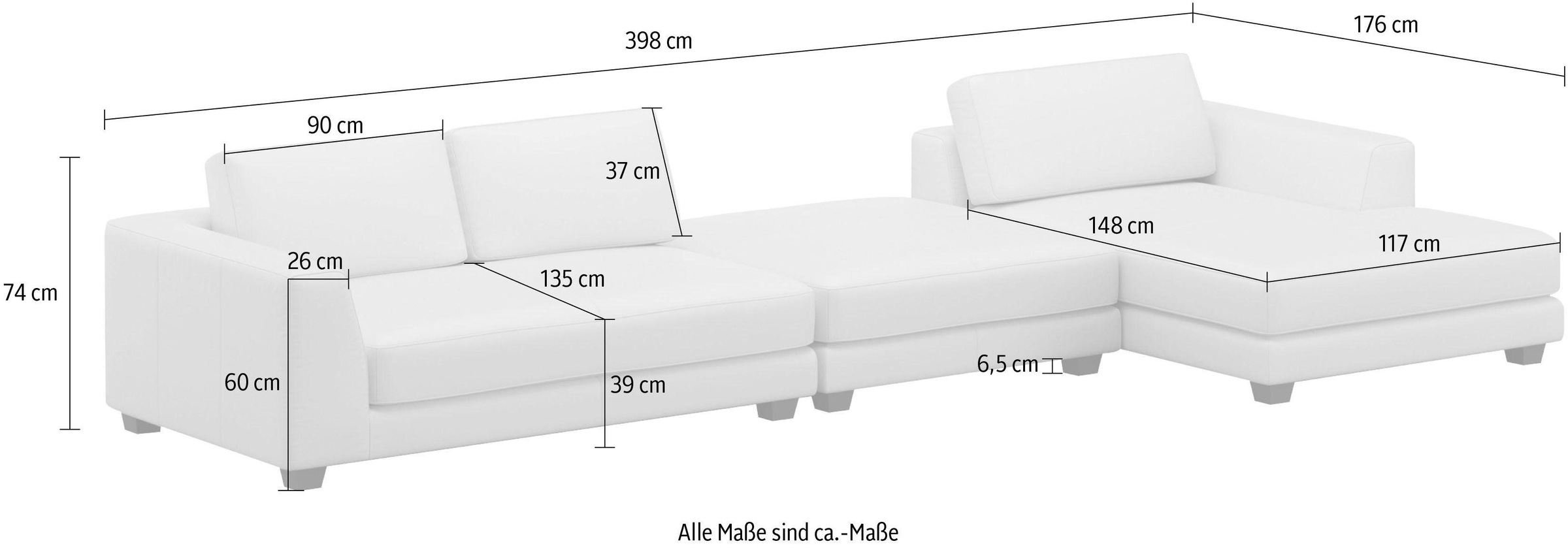 machalke® Ecksofa »atoll, L-Form«