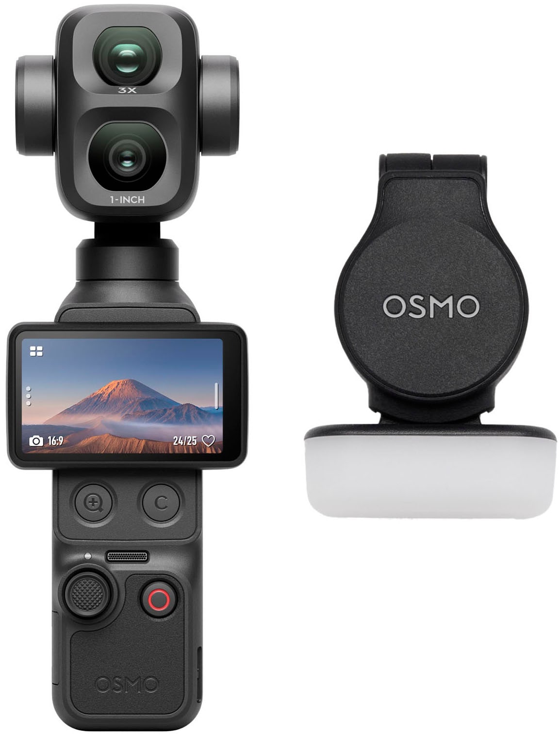 DJI Kompaktkamera »Osmo Pocket 4P (Pro) Standard Combo« , 37 , 3 fach fach x opt. Zoom , Bluetooth