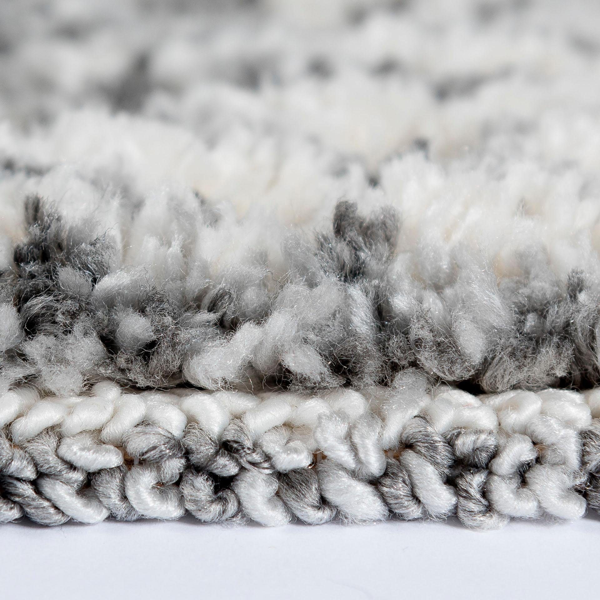 Sehrazat Hochflor-Teppich »Bahama 8816«, rechteckig, 30 mm Höhe, Hoch-Tief-Struktur, Wohnzimmer