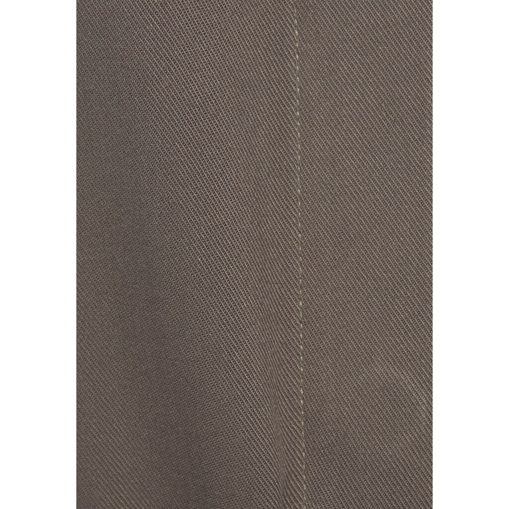 LASCANA Hemdblusenkleid, (mit Bindegürtel)