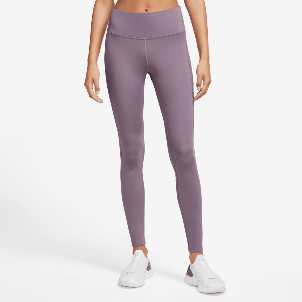 Nike Lauftights »EPIC FAST WOMEN'S MID-RISE POCKET RUNNING LEGGINGS«