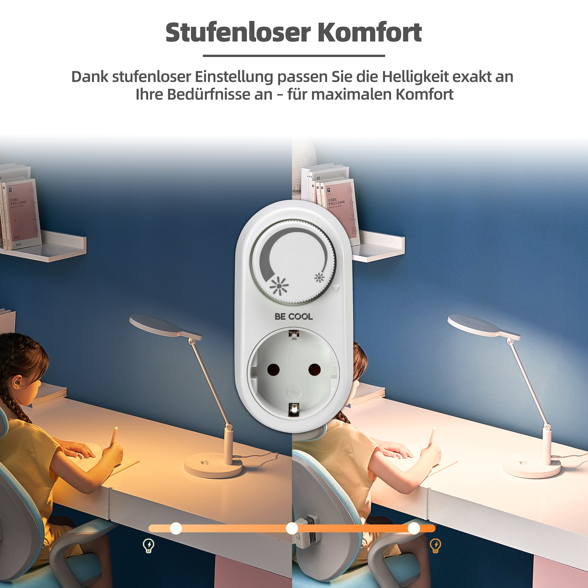 be cool Stromadapter »Dimm-Adapter (Zwischenstecker)«