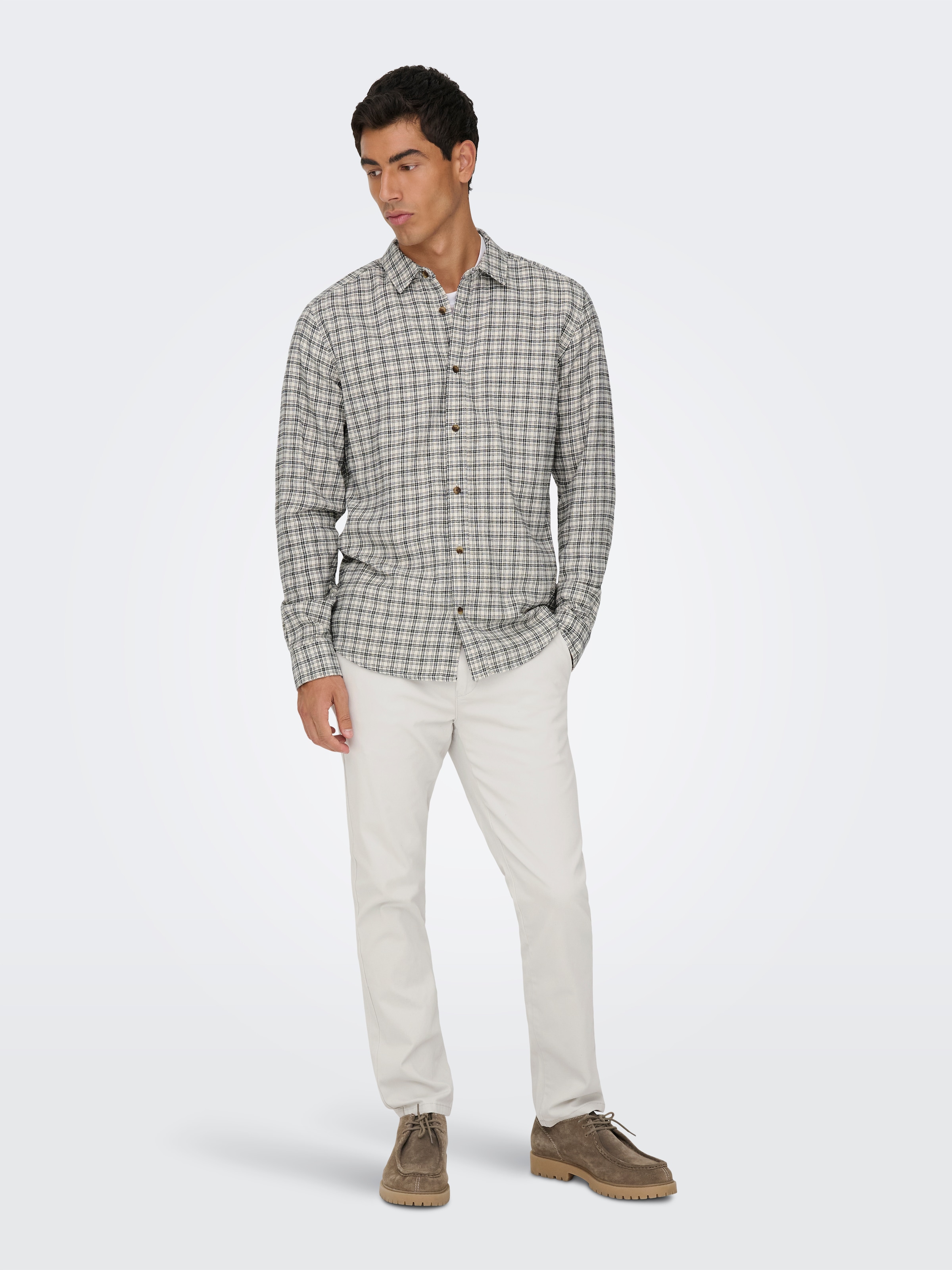 ONLY & SONS Karohemd »ONSGUDMUND LS CHECKED SHIRT NOOS«