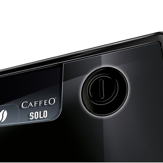 Melitta Kaffeevollautomat »Solo® E950-201, schwarz«, Perfekt für Café crème & Espresso, nur 20cm breit