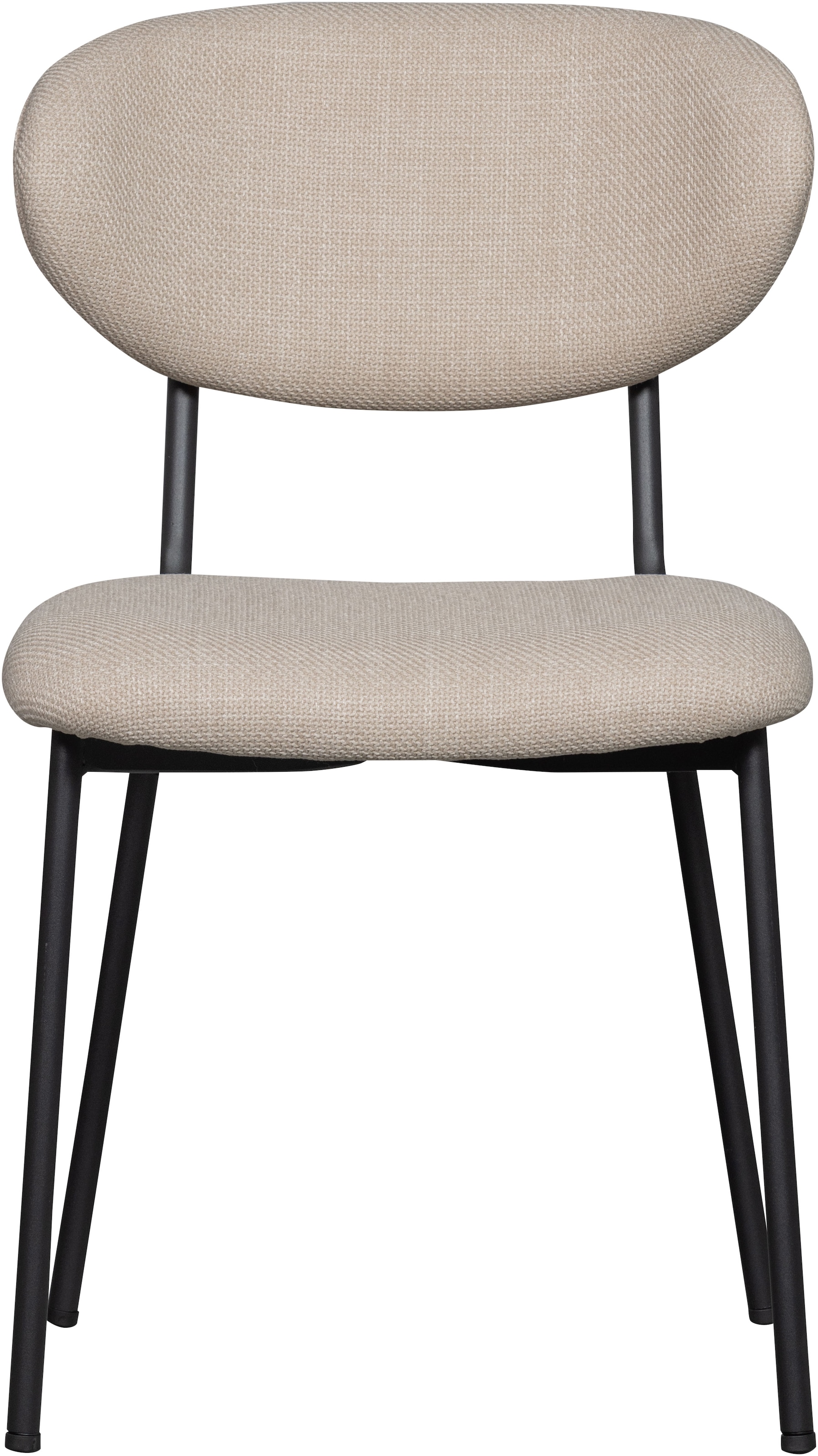 WOOOD Esszimmerstuhl »Kjeld« (Set) 2 Stk.gepolstert mit gewebten Stoff, Höhe 79 cm