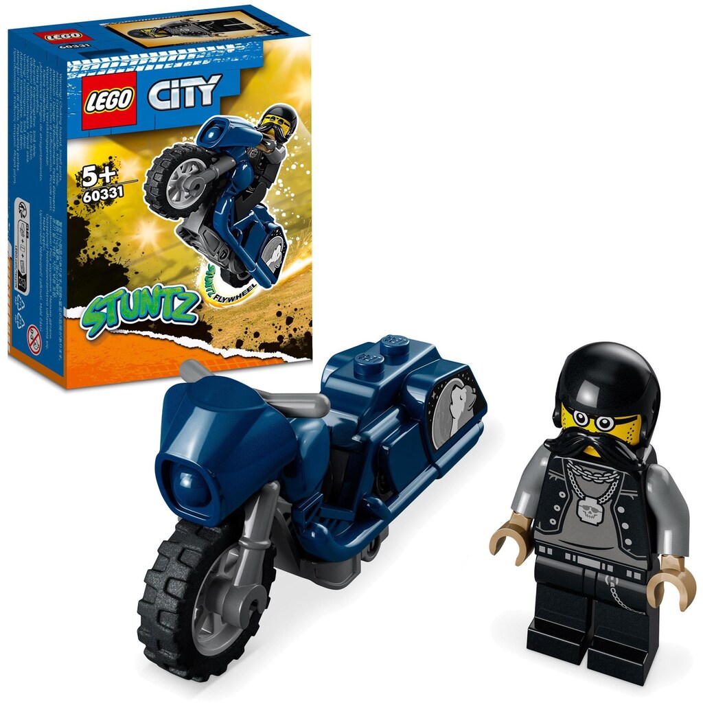 LEGO® Konstruktionsspielsteine »Cruiser-Stuntbike (60331), LEGO® City Stuntz«, (10 St.)