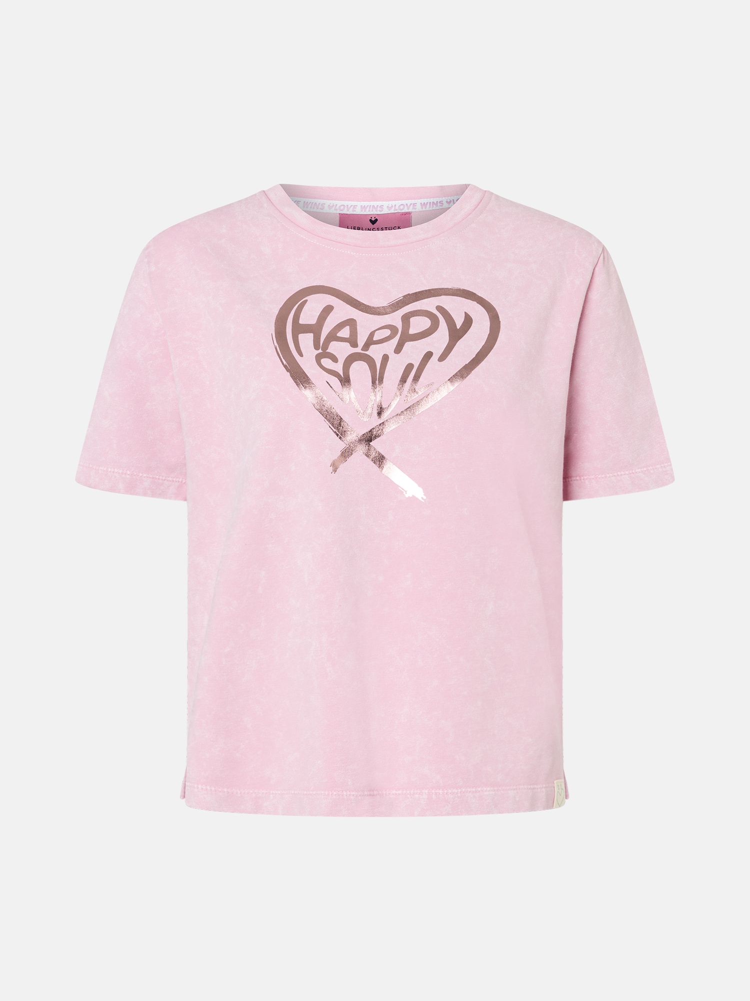 Lieblingsstück Rundhalsshirt »CosimaL« mit Frontprint, Baumwoll-Mix