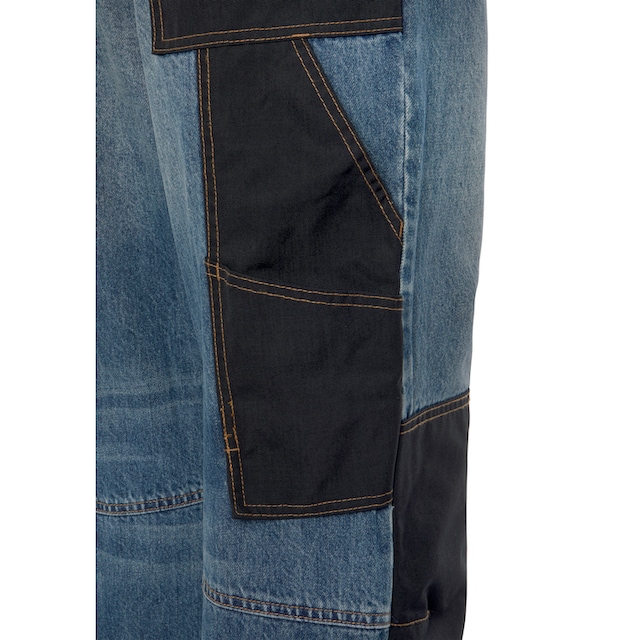 Northern Country Arbeitshose »Multipocket Jeans«, (aus 100% Baumwolle, robuster  Jeansstoff, comfort fit), mit dehnbarem Bund, 9 praktischen Taschen,  Knieverstärkung aus Cordura bei ♕